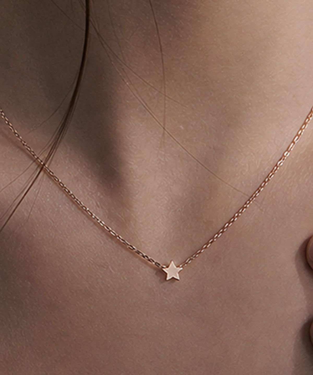 러비앤비(LOVEENB) [14K gold] 미니별 목걸이