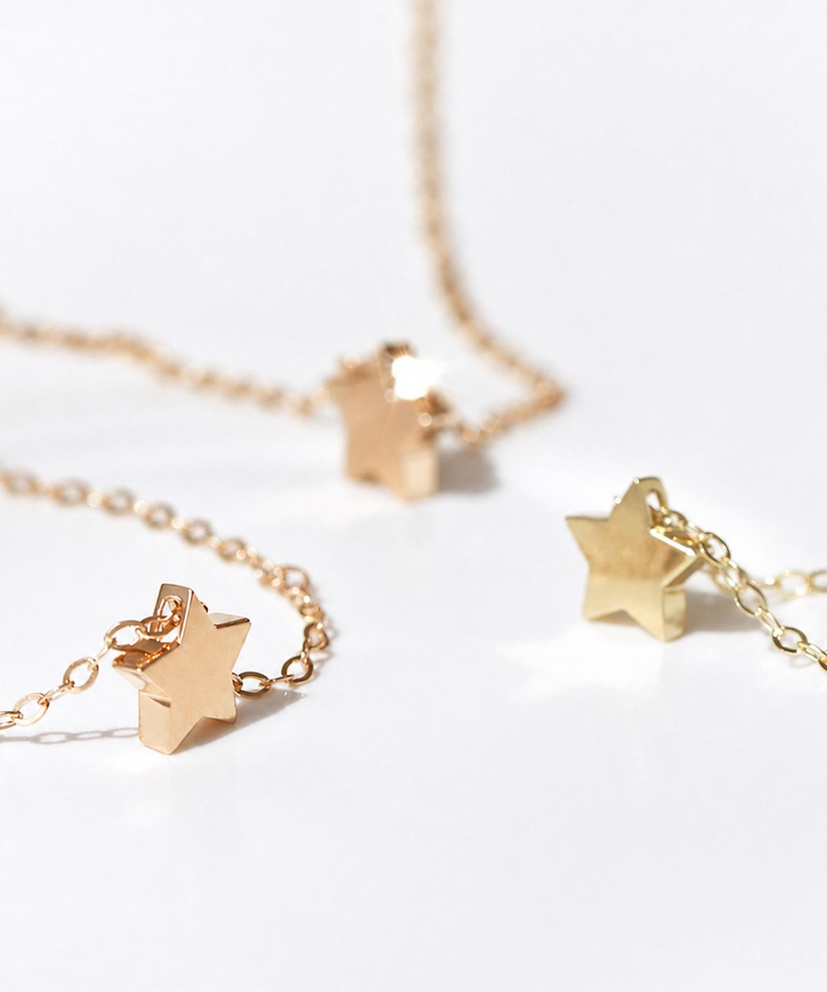 러비앤비(LOVEENB) [14K gold] 미니별 목걸이