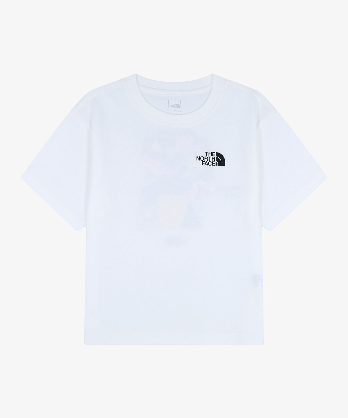 노스페이스 키즈(THE NORTH FACE KIDS) 키즈 캠프아웃 반팔 티 NT7US03S_WHT