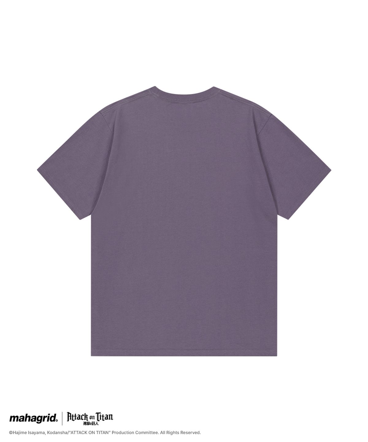 마하그리드(MAHAGRID) [진격의거인] AOT POSTER TEE PURPLE(MG2GMMT503T)