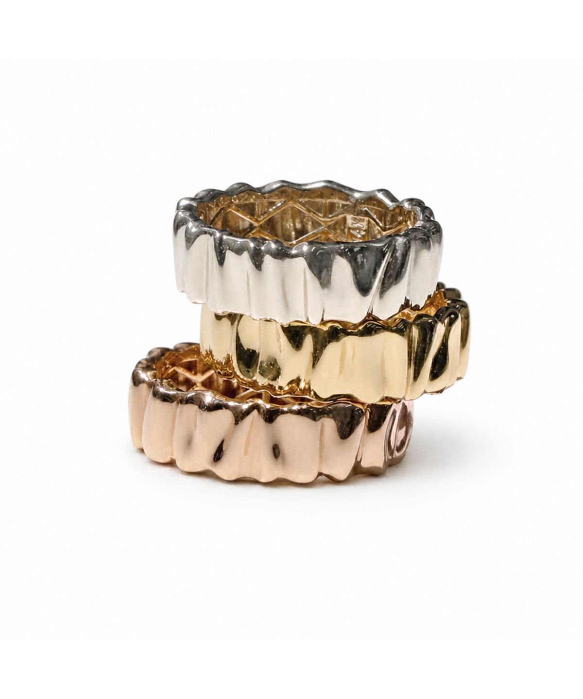 러비앤비(LOVEENB) [14K gold] 멜팅 크림 볼륨 반지