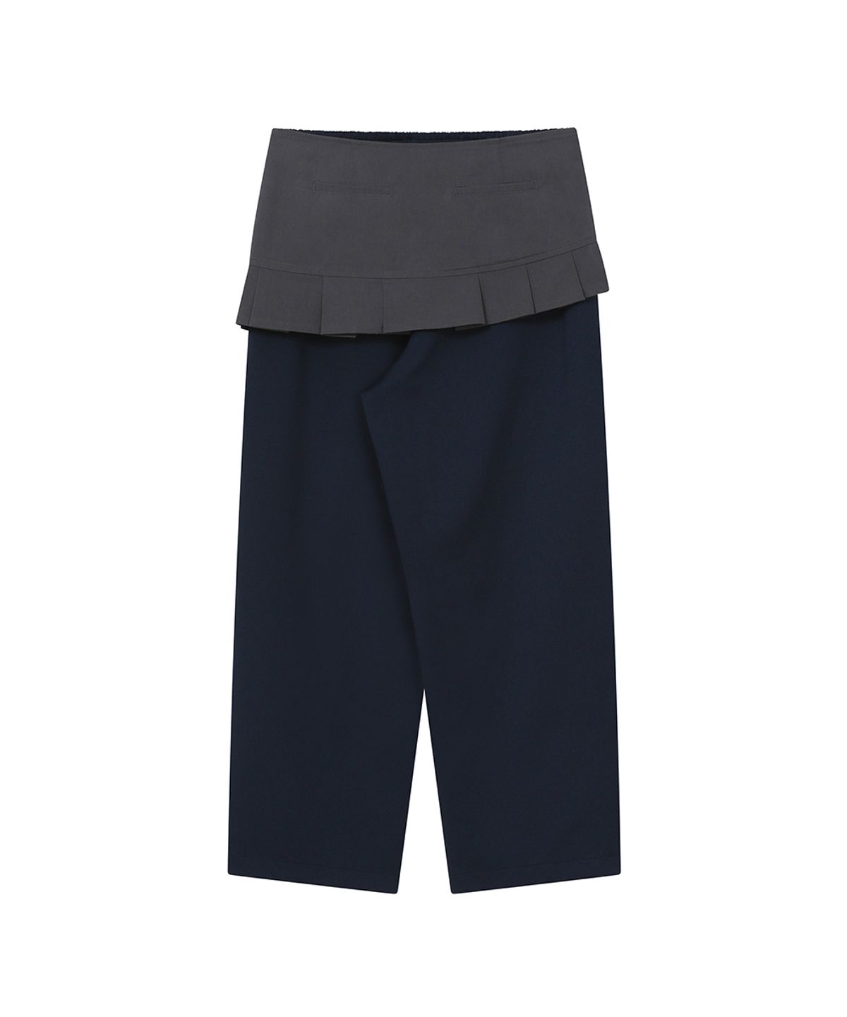 미세키서울(MISEKI SEOUL) Track Pleats skirt pants SET NAVY
