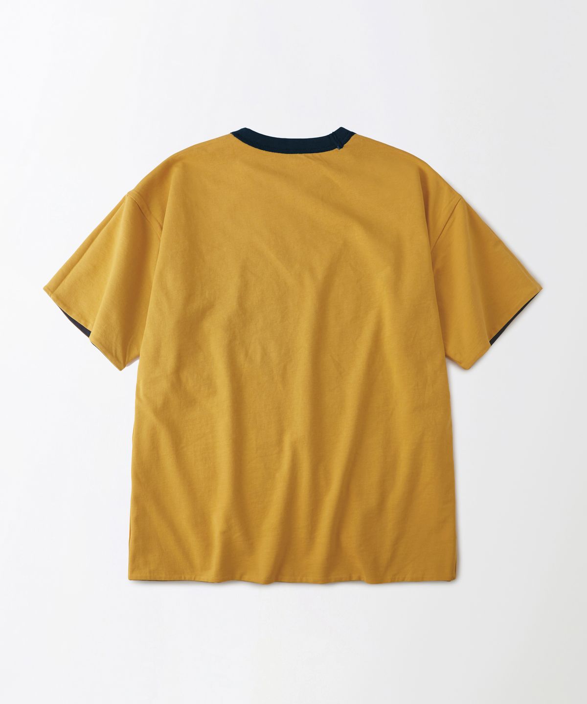 아웃스탠딩(OUTSTANDING) V.S.C TEE(MARYLAND)_NAVY/MUSTARD