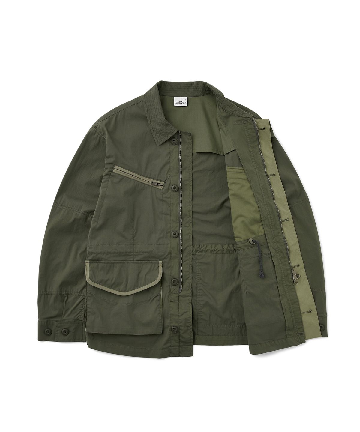 썬러브투어(SUNLOVETOUR) Aero Field Jacket Olive