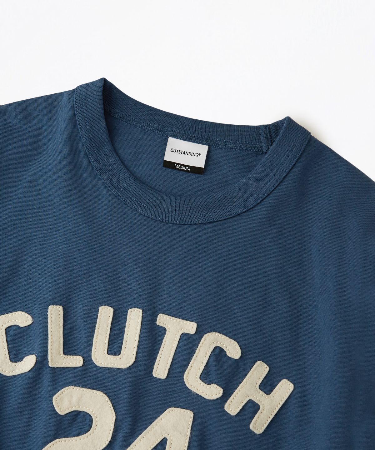 아웃스탠딩(OUTSTANDING) V.S.C SERIES TEE(CLUTCH HIT)_D.BLUE