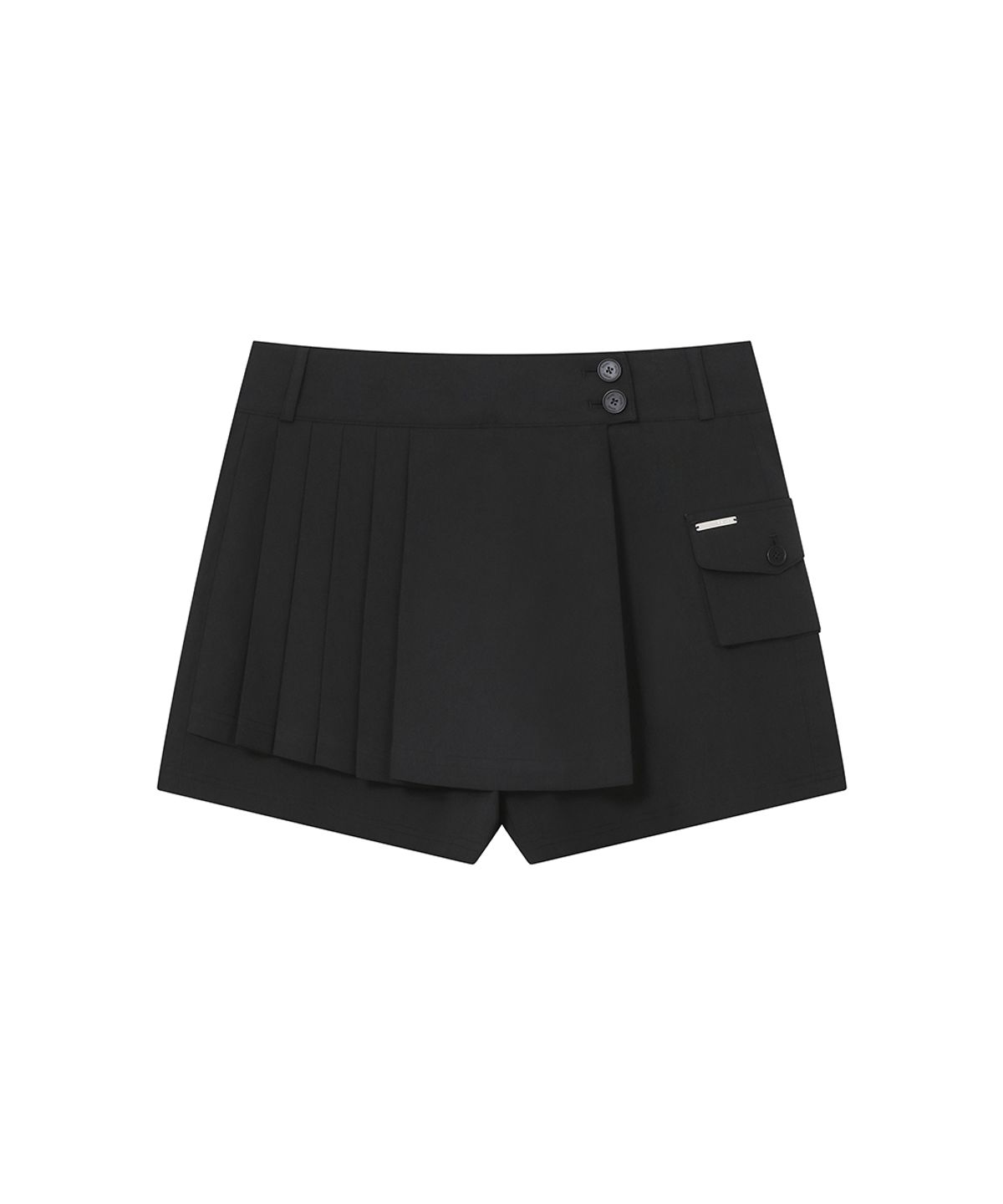 미세키서울(MISEKI SEOUL) Pleats mini skort BLACK