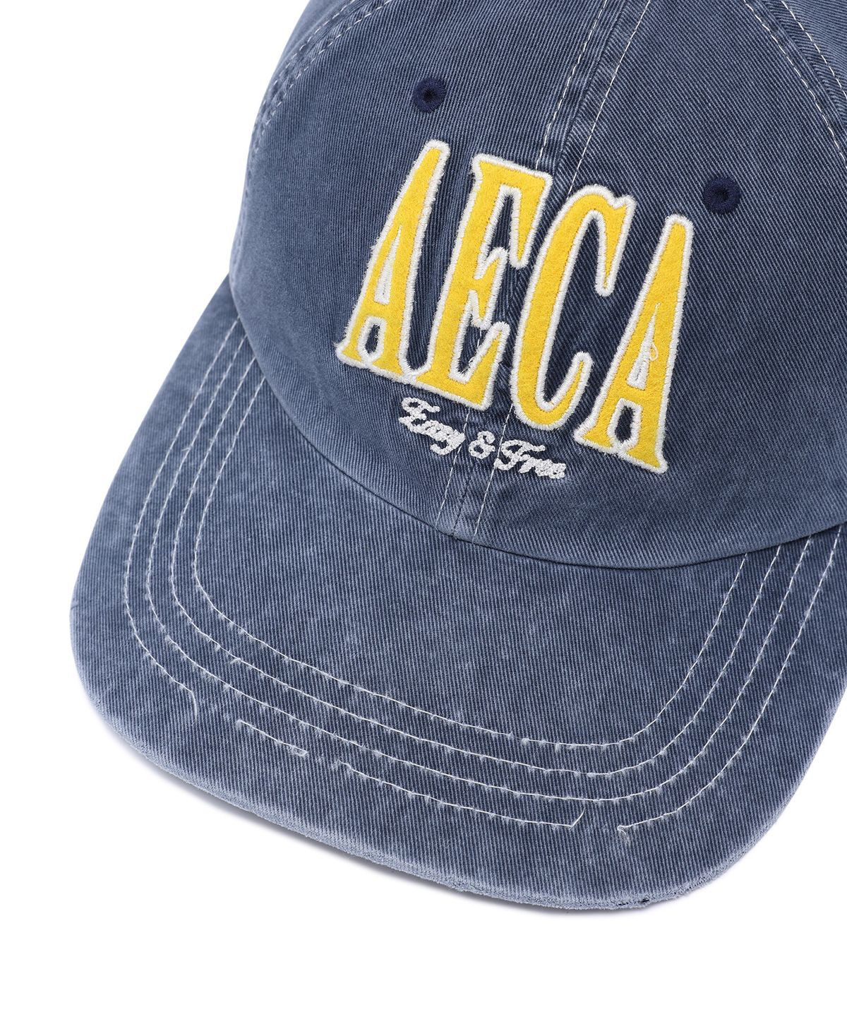 에이카화이트(AECA) AECA EASY & FREE VINTAGE BALL CAP-NAVY