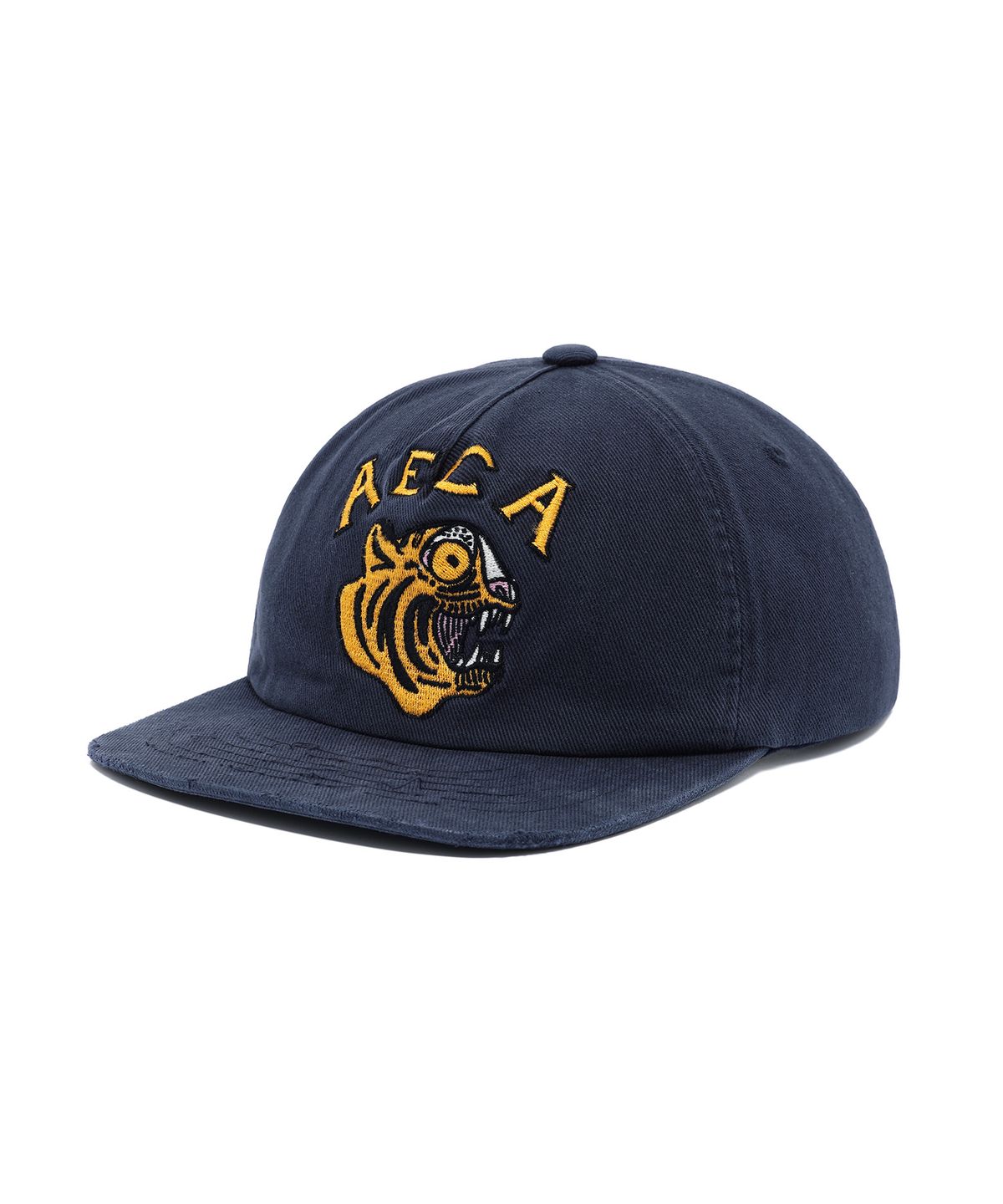 에이카화이트(AECA) AECA VINTAGE TIGER CAP-NAVY