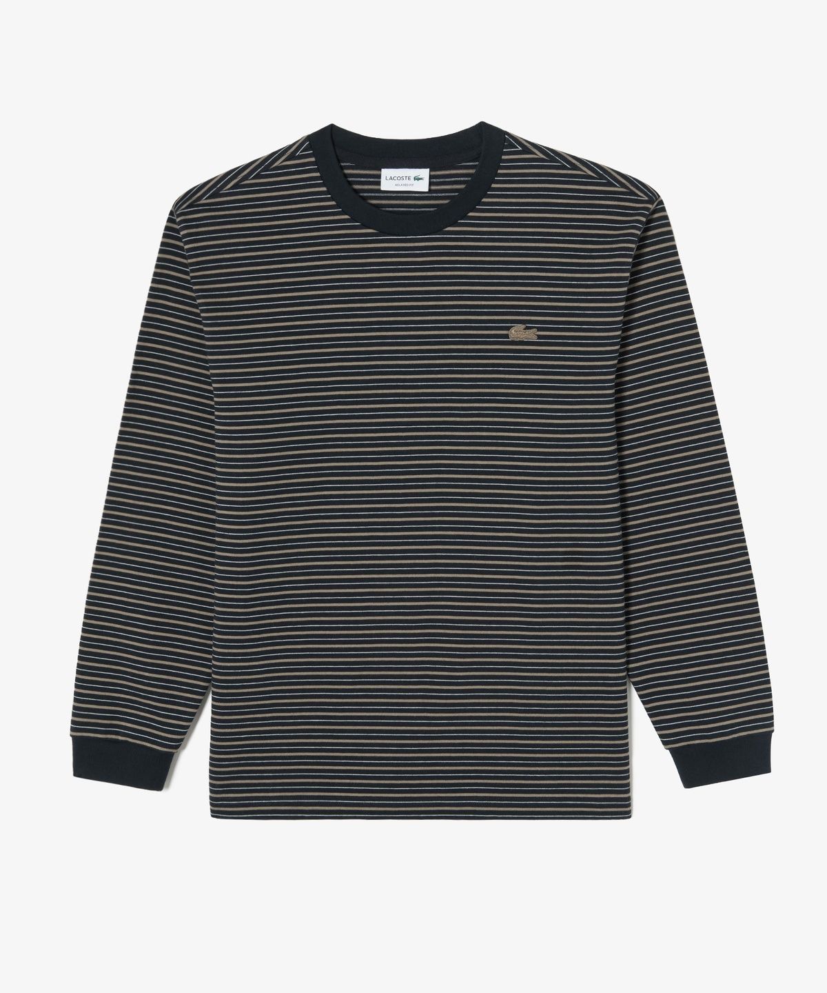 라코스테(LACOSTE) 남성 긴팔 스트라이프 티셔츠 TH338E-56G HDE