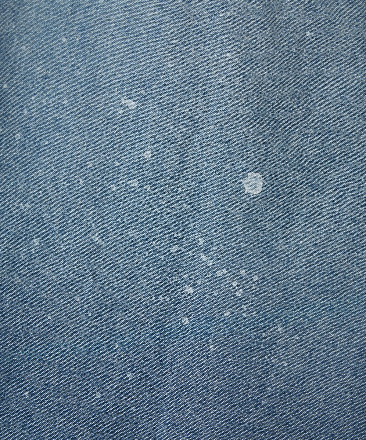 아웃스탠딩(OUTSTANDING) USN SELVEDGE CHAMBRAY SHIRT_DIRTY BLUE