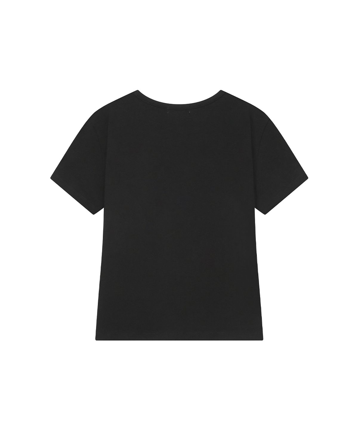 미세키서울(MISEKI SEOUL) Midnight stars fitted short sleeve BLACK