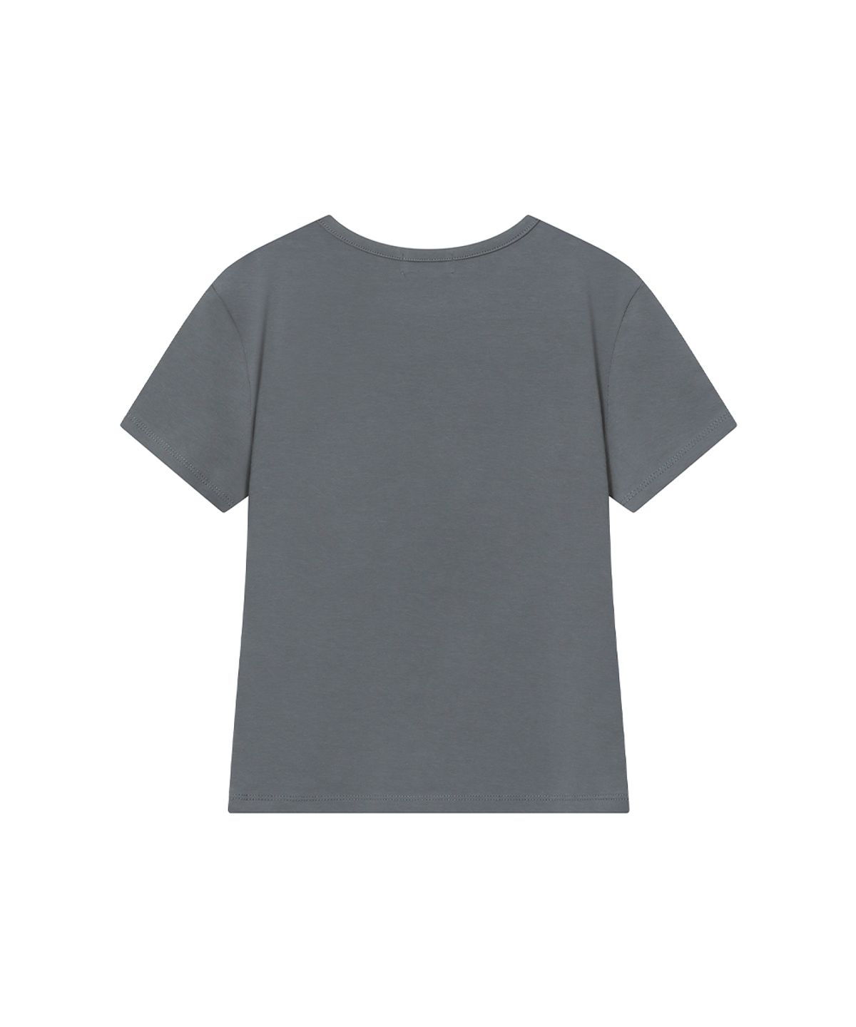 미세키서울(MISEKI SEOUL) Midnight stars fitted short sleeve CHARCOAL