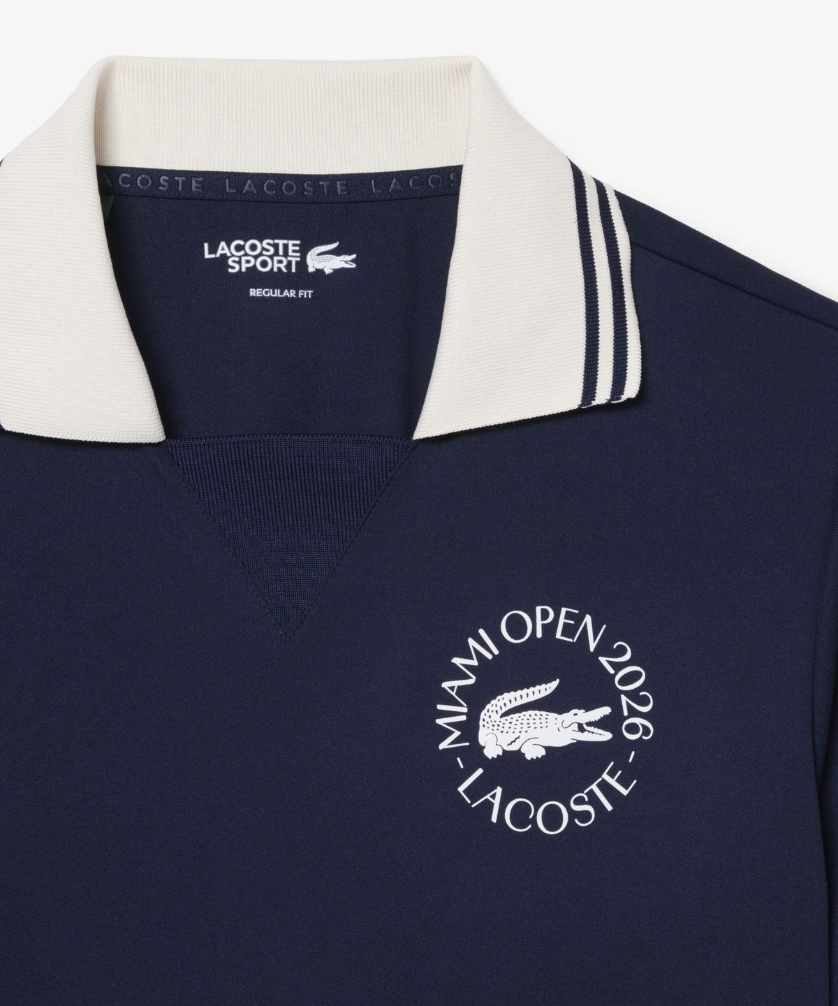 라코스테(LACOSTE) 남성 Miami Open 오픈카라 반팔 폴로 셔츠 DH0434-56G 166