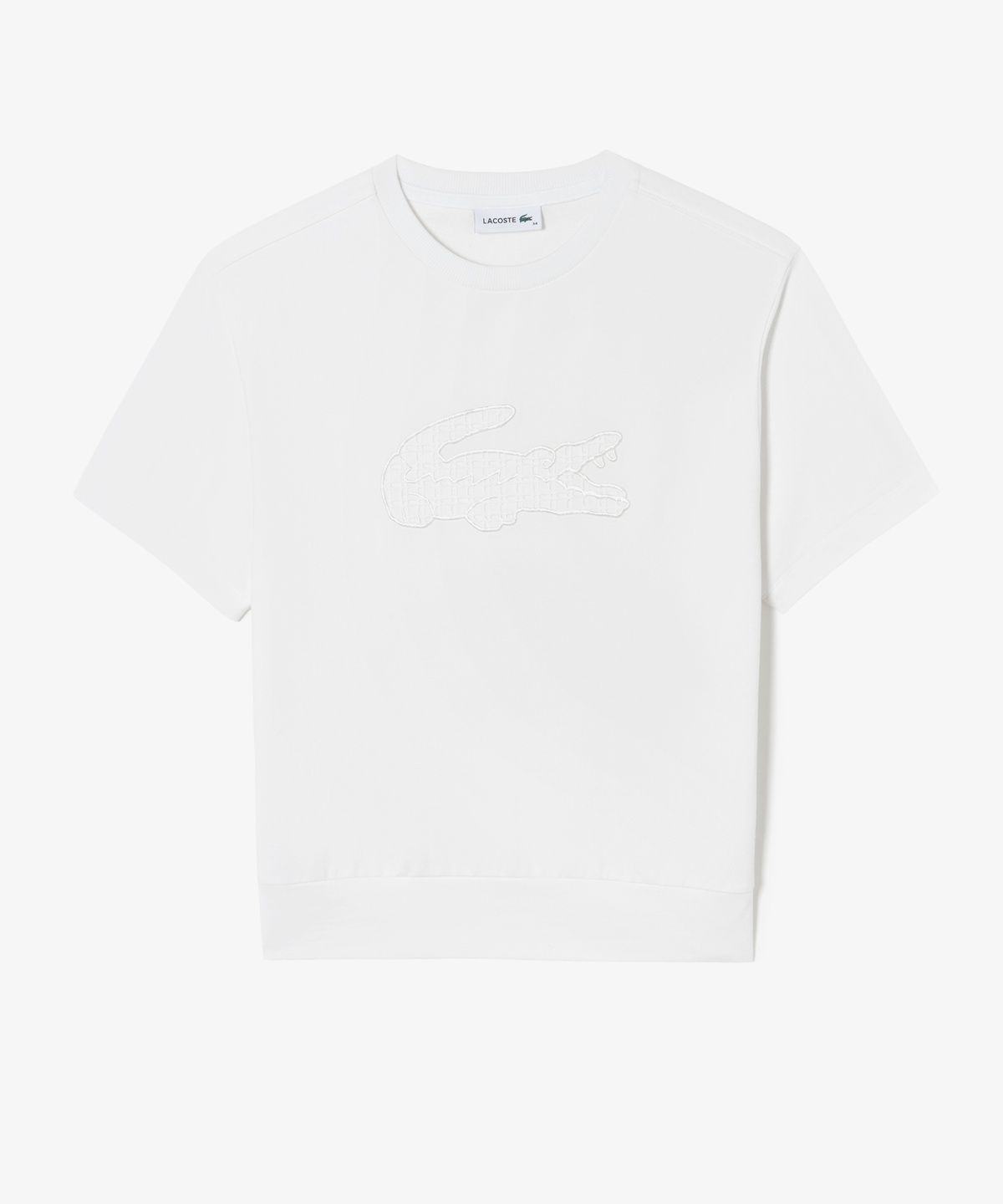 라코스테(LACOSTE) 여성 레이스 크록 티셔츠 TF600E-56G 70V