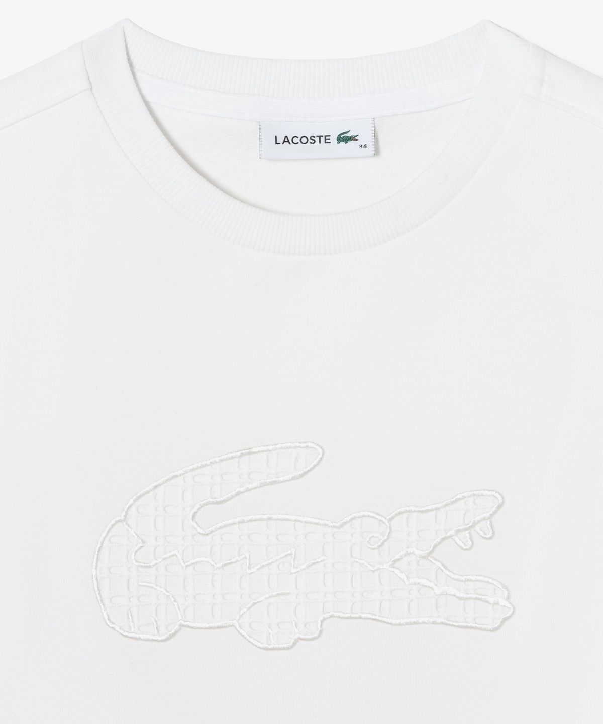 라코스테(LACOSTE) 여성 레이스 크록 티셔츠 TF600E-56G 70V
