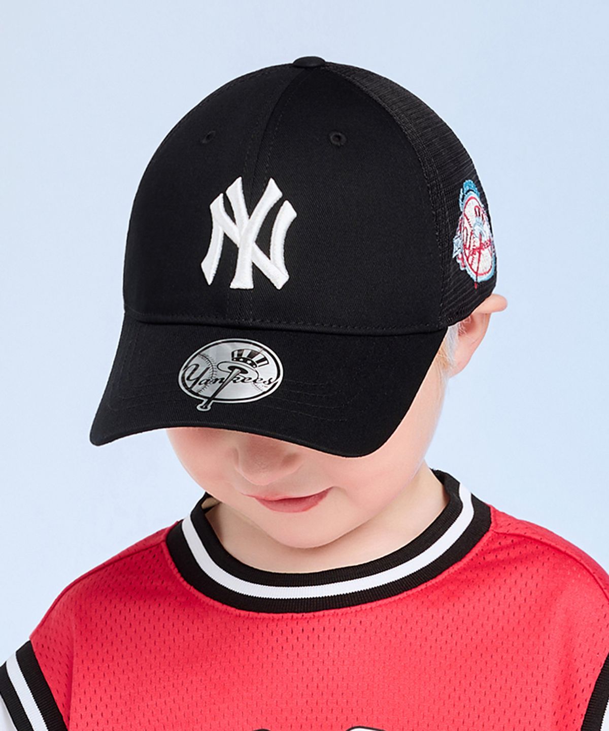 엠엘비 키즈(MLB KIDS) 시그니쳐 메쉬 트러커 NY (Black)