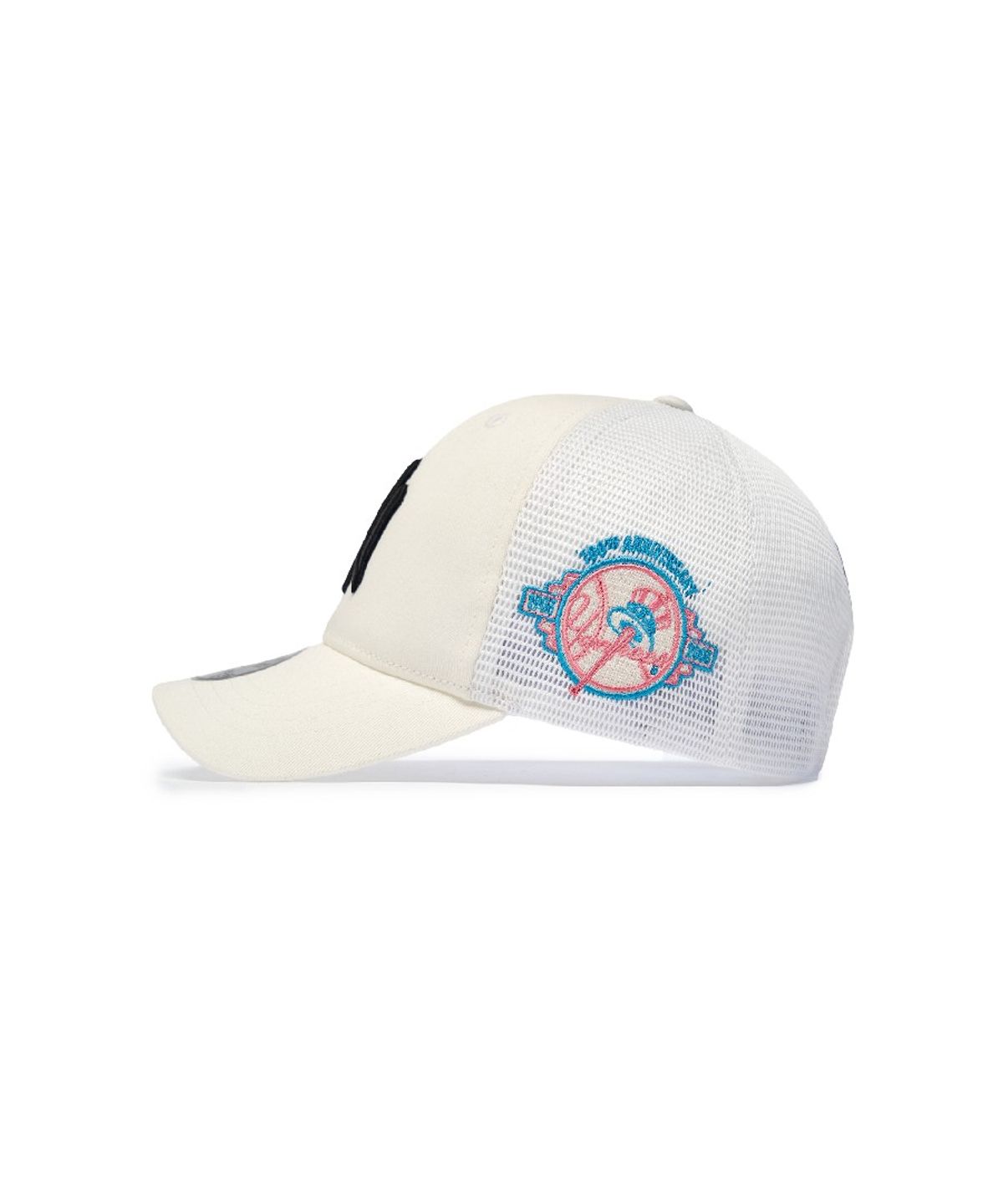 엠엘비 키즈(MLB KIDS) 시그니쳐 메쉬 트러커 NY (Cream)
