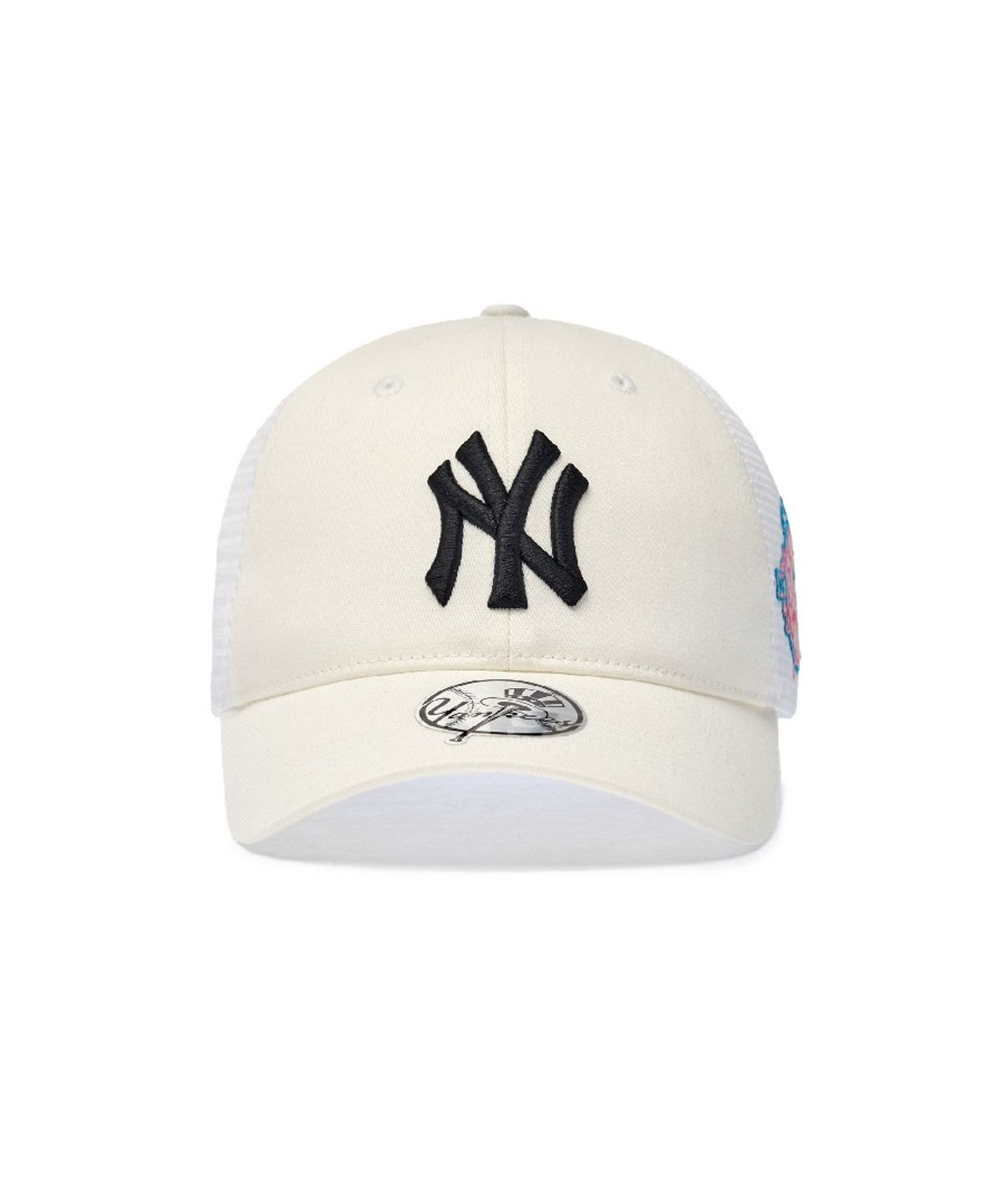 엠엘비 키즈(MLB KIDS) 시그니쳐 메쉬 트러커 NY (Cream)
