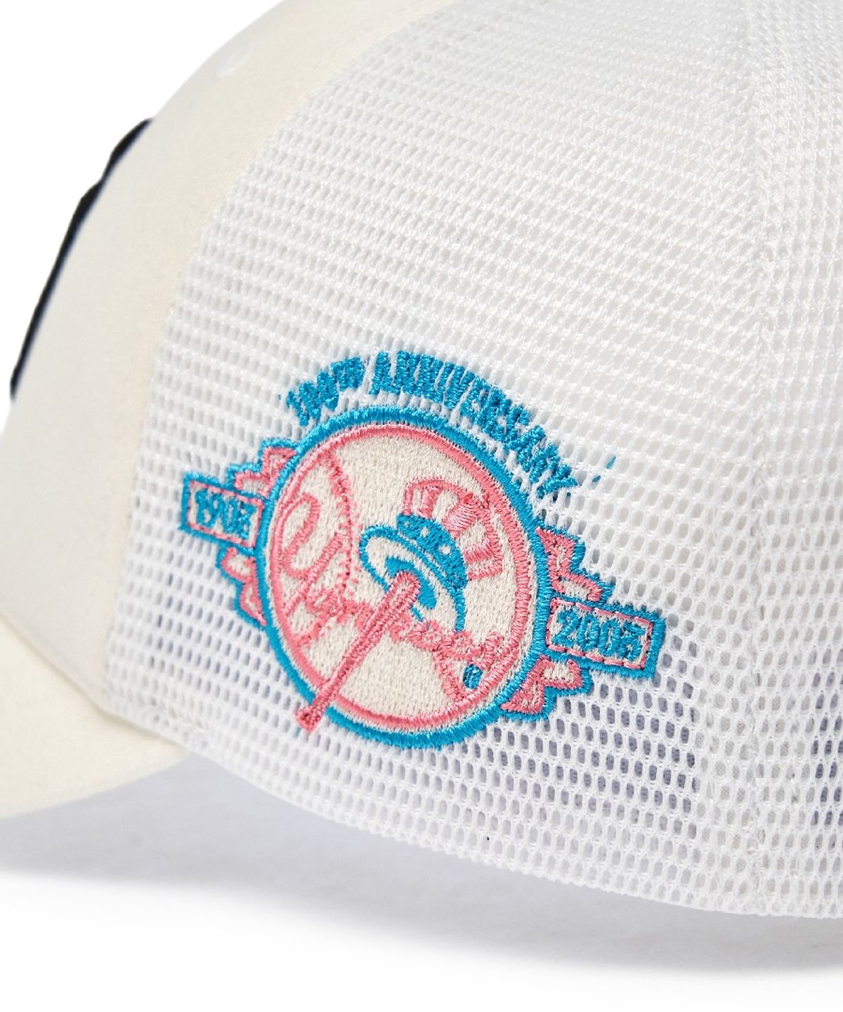 엠엘비 키즈(MLB KIDS) 시그니쳐 메쉬 트러커 NY (Cream)