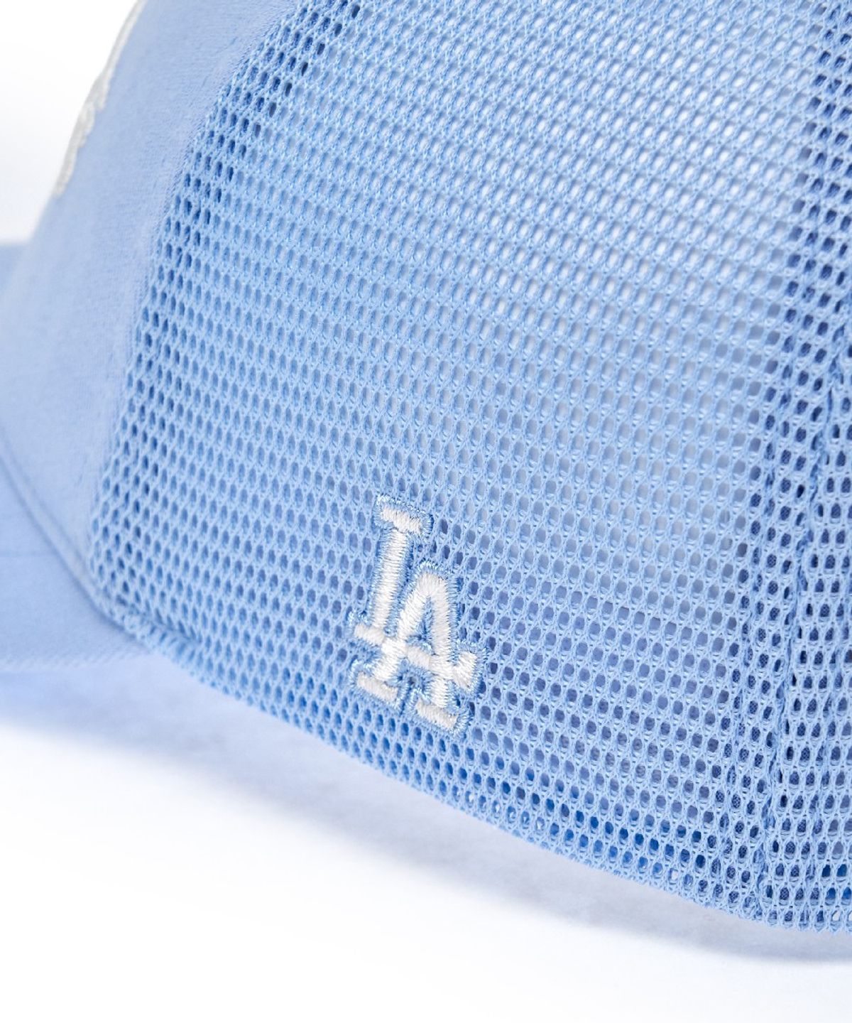 엠엘비 키즈(MLB KIDS) 젤리 메쉬 트러커 LA (L.Aqua blue)