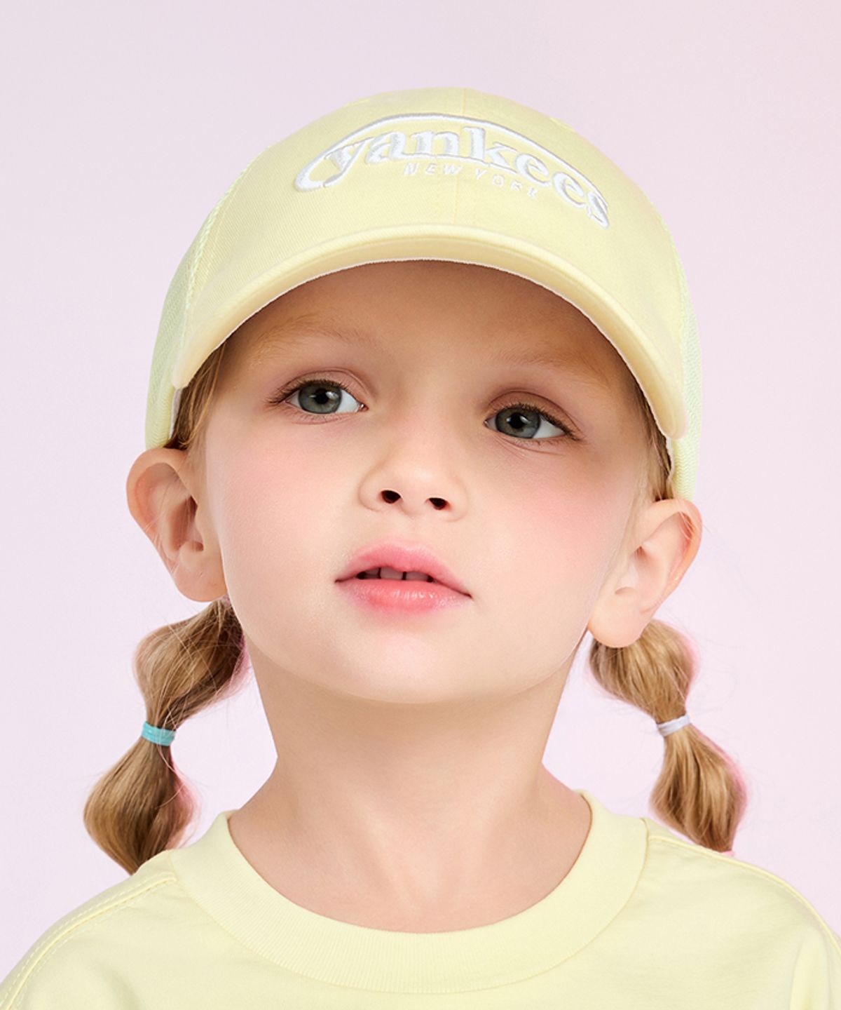 엠엘비 키즈(MLB KIDS) 젤리 메쉬 트러커 NY (L.Yellow)