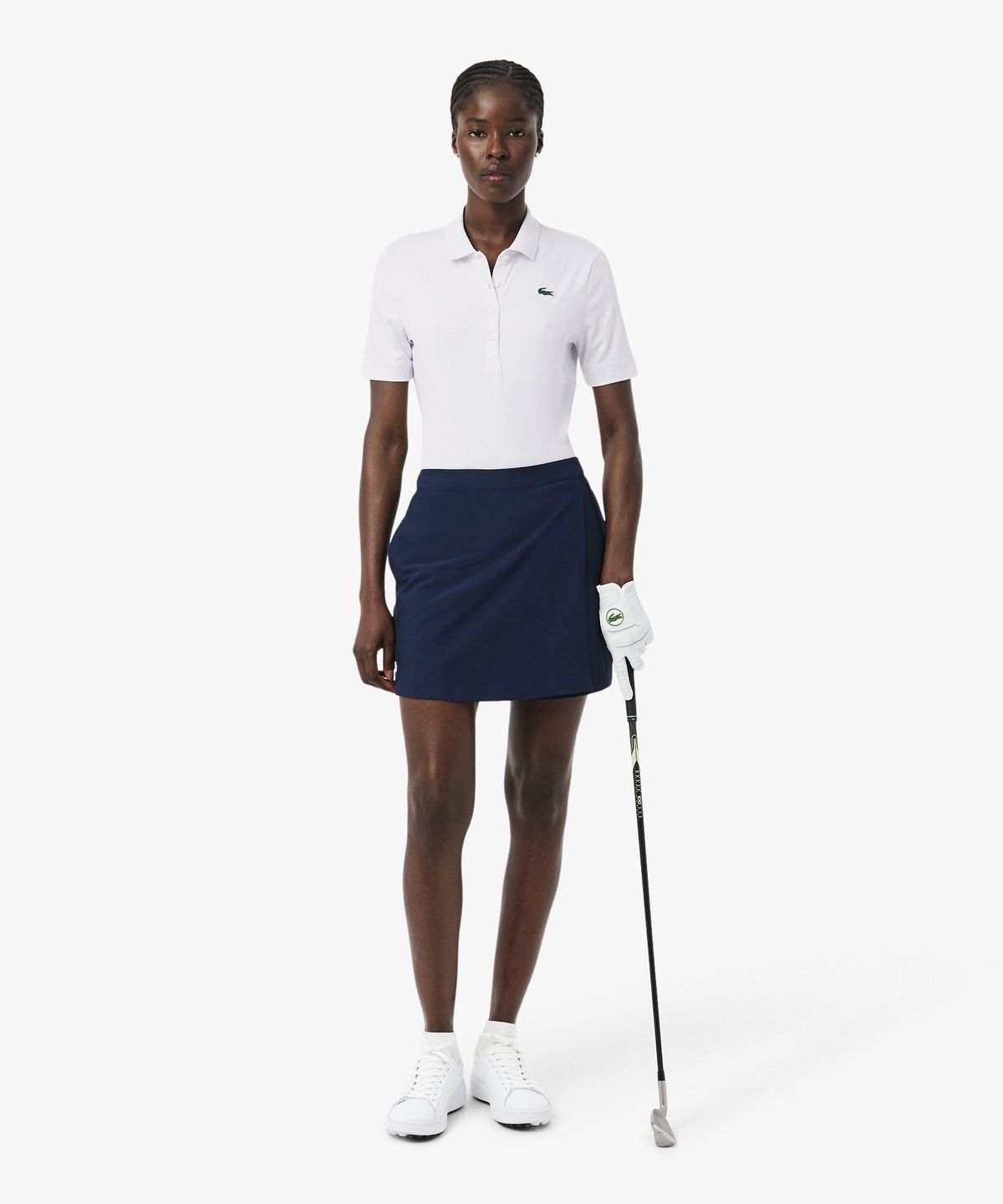 라코스테(LACOSTE) 여성 골프 반팔 퍼포먼스 폴로 셔츠 PF0081-56G 001