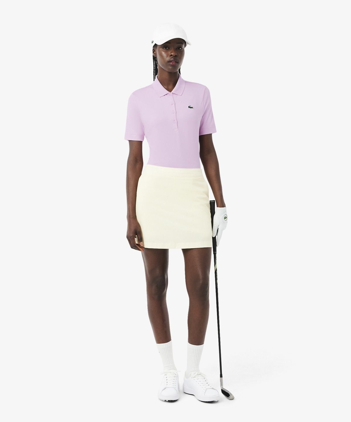 라코스테(LACOSTE) 여성 골프 반팔 퍼포먼스 폴로 셔츠 PF0081-56G Z4H