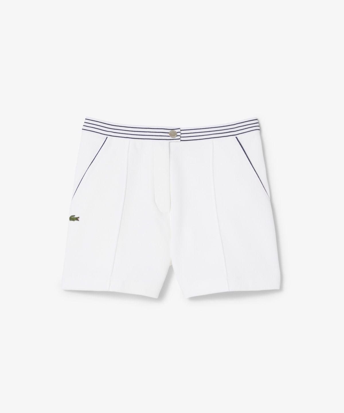 라코스테(LACOSTE) 여성 MIF 스트라이프 벨티드 쇼츠 GF9835-56G 522