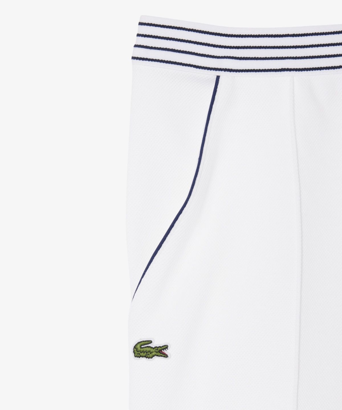 라코스테(LACOSTE) 여성 MIF 스트라이프 벨티드 쇼츠 GF9835-56G 522