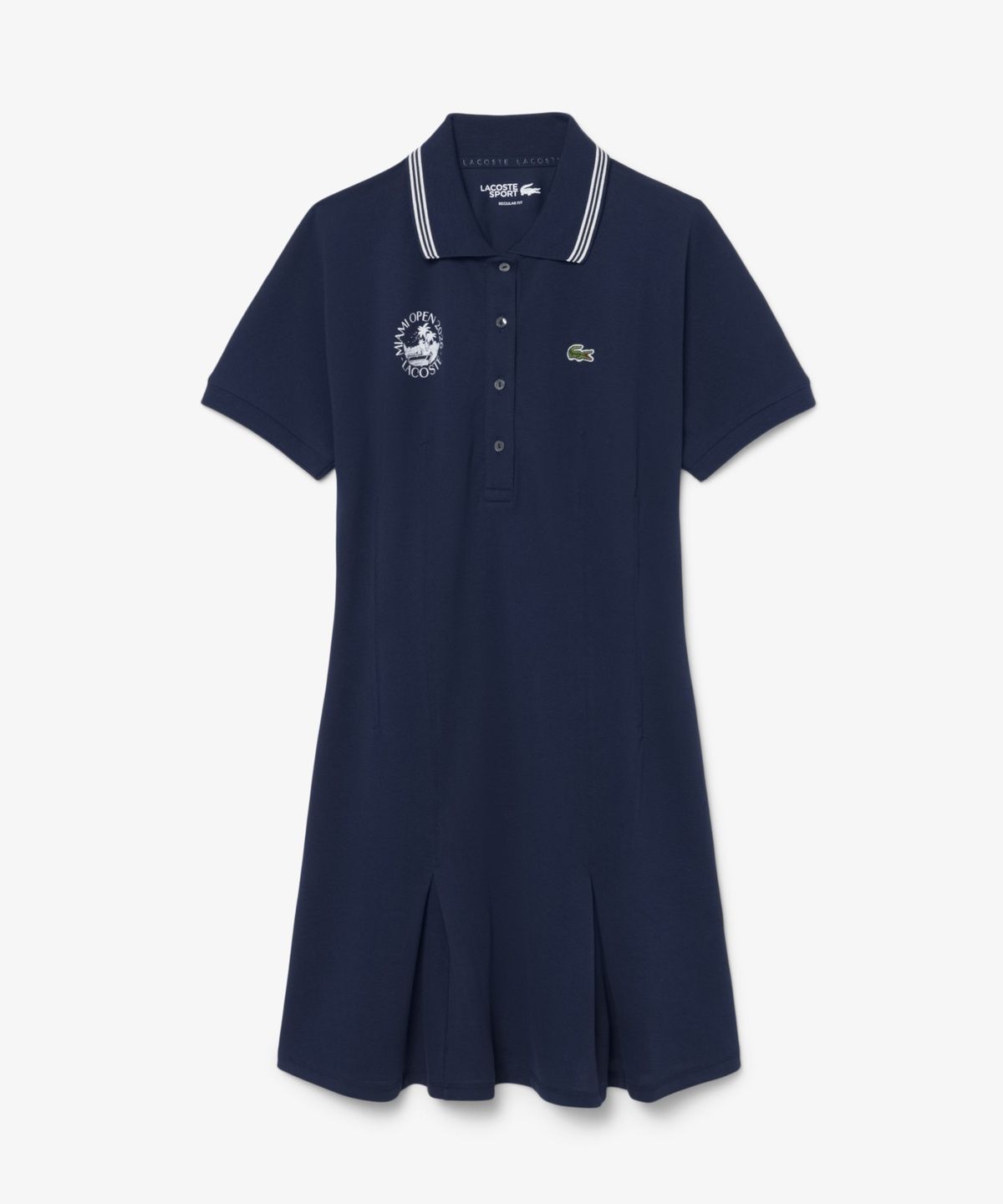 라코스테(LACOSTE) 여성 Miami Open 반팔 피케 원피스 EF0437-56G 166