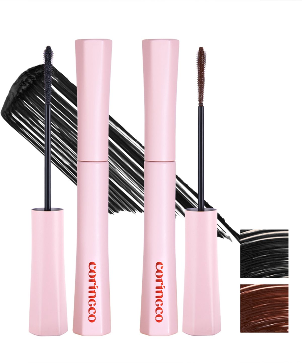코링코(CORINGCO) [SET] 스키니 컬링 마스카라 + 부분 뷰러