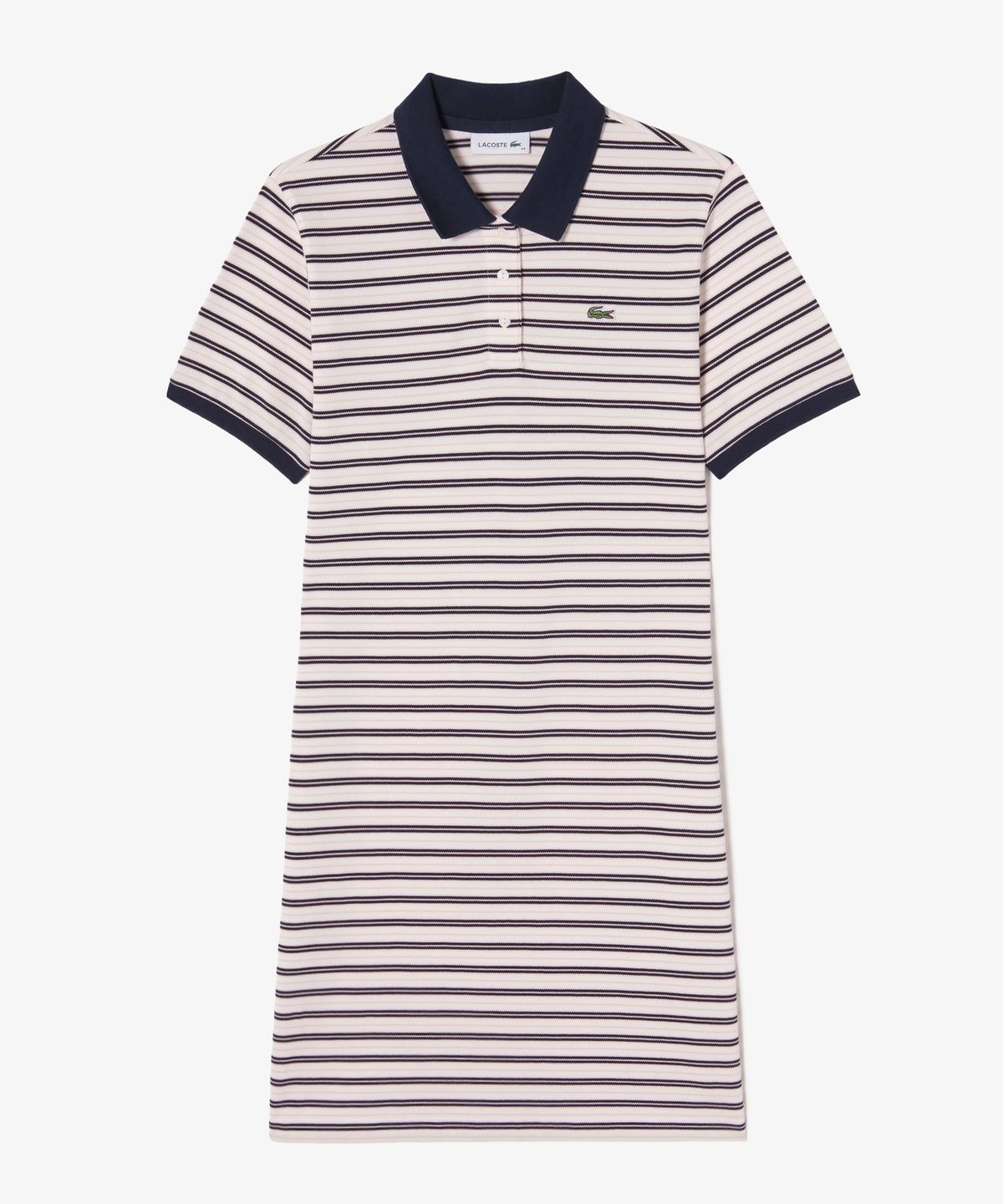 라코스테(LACOSTE) 여성 멀티스트라이프 럭비 폴로 드레스 EF800E-56G 166