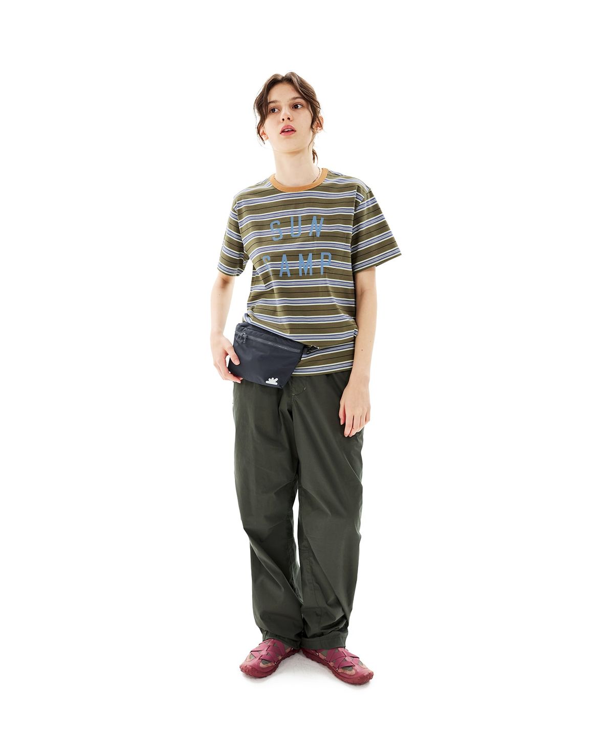 썬러브투어(SUNLOVETOUR) Light Swing Pants Olive