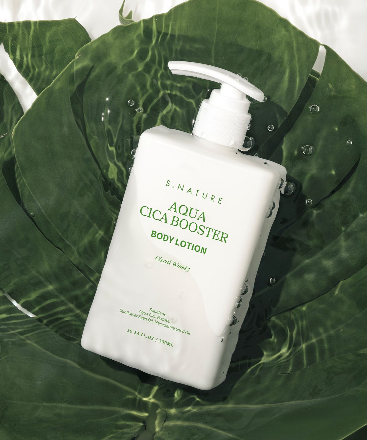 에스네이처(S.NATURE) 아쿠아 시카 부스터 바디로션 300ml