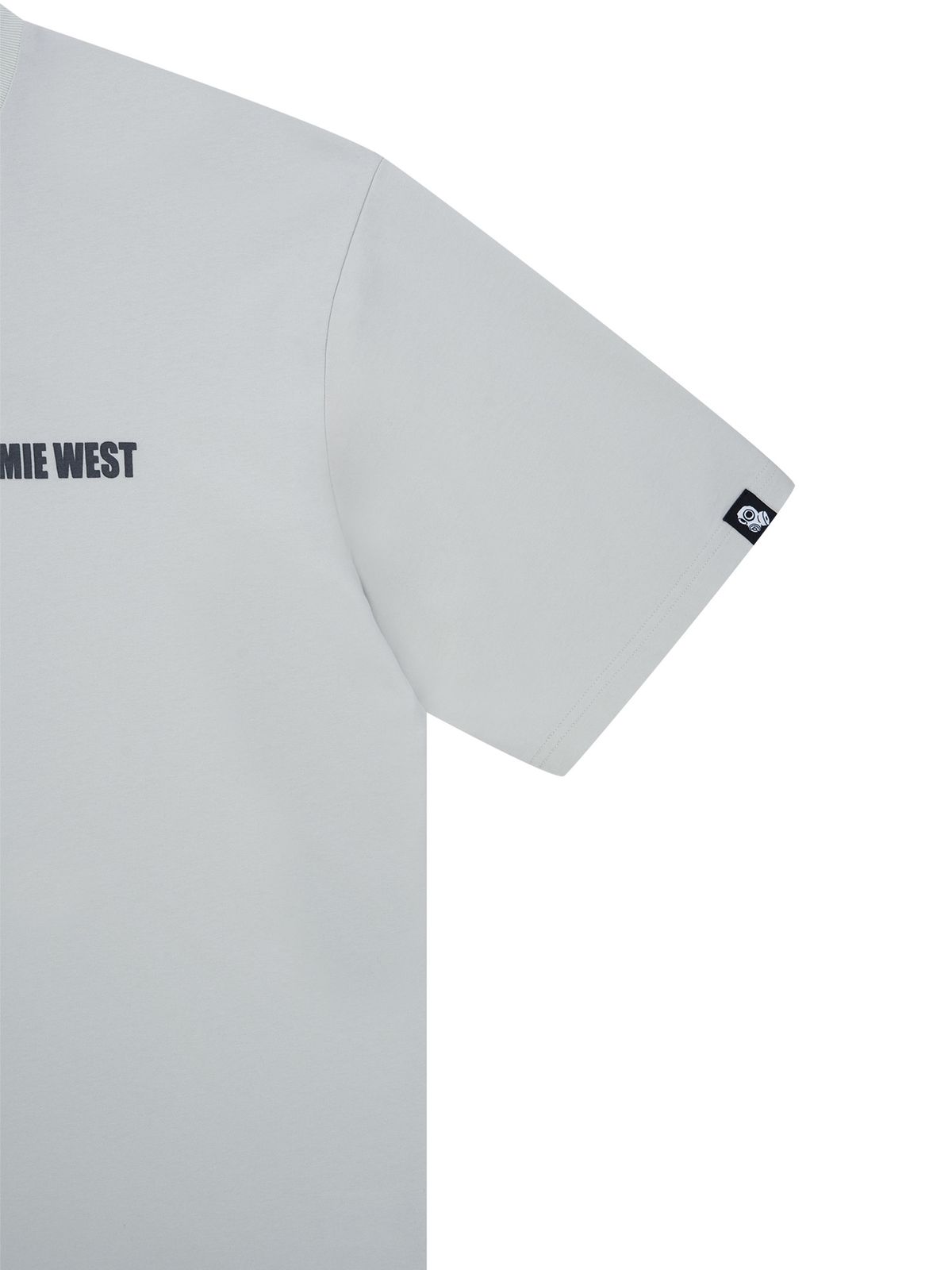제이미웨스트(JAMIE WEST) 빅마스크 워시드 티셔츠 (화이트)