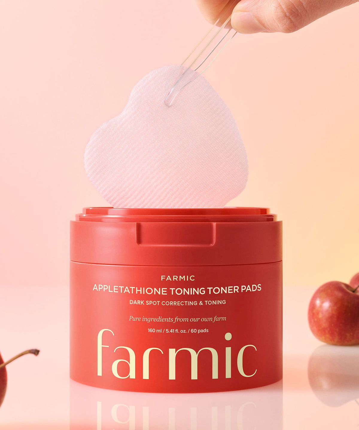 파믹(FARMIC) 애플타치온 토닝 토너패드 160ml 60매