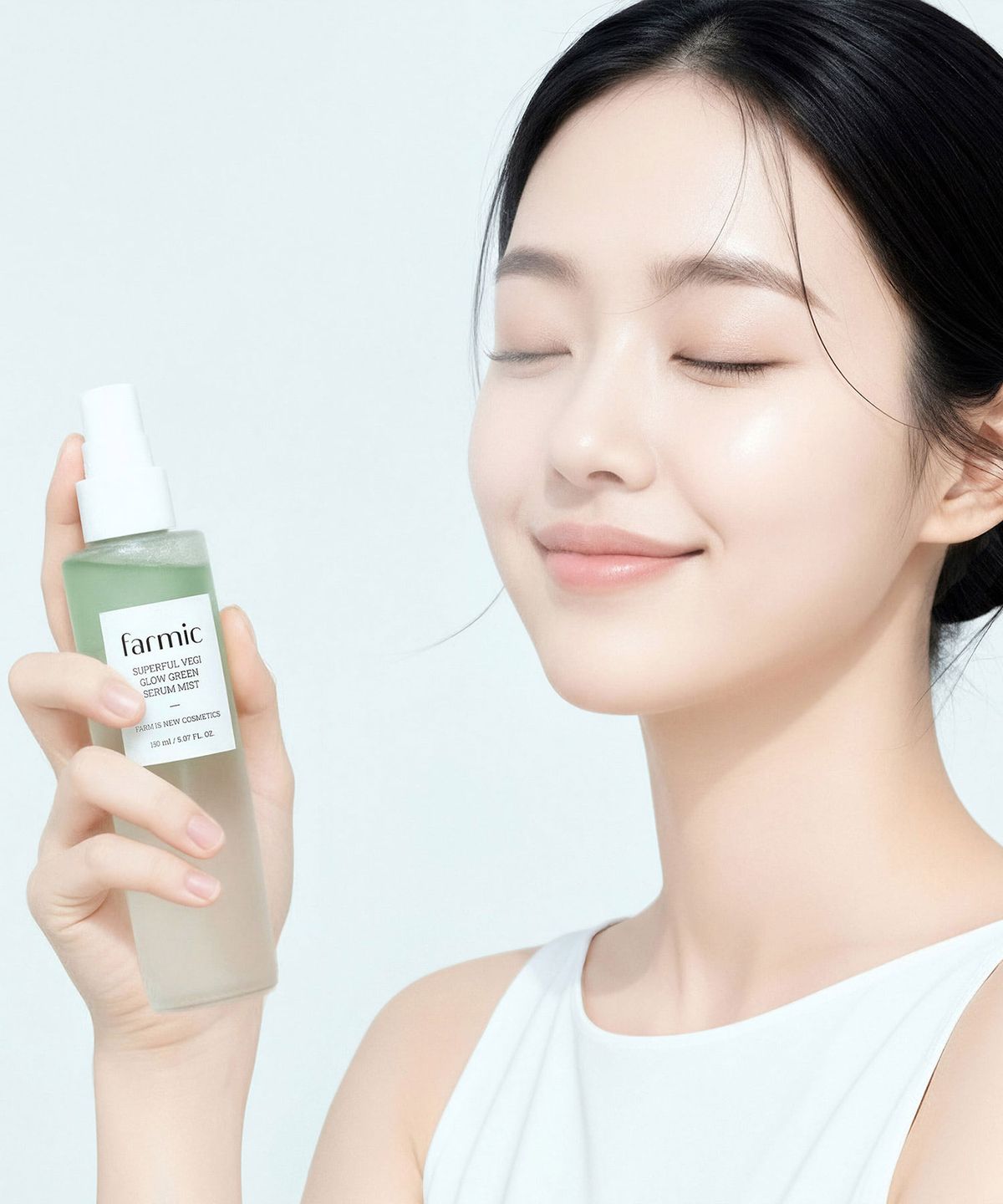 파믹(FARMIC) 슈퍼풀 베지 글로우 그린 세럼 미스트 80ml