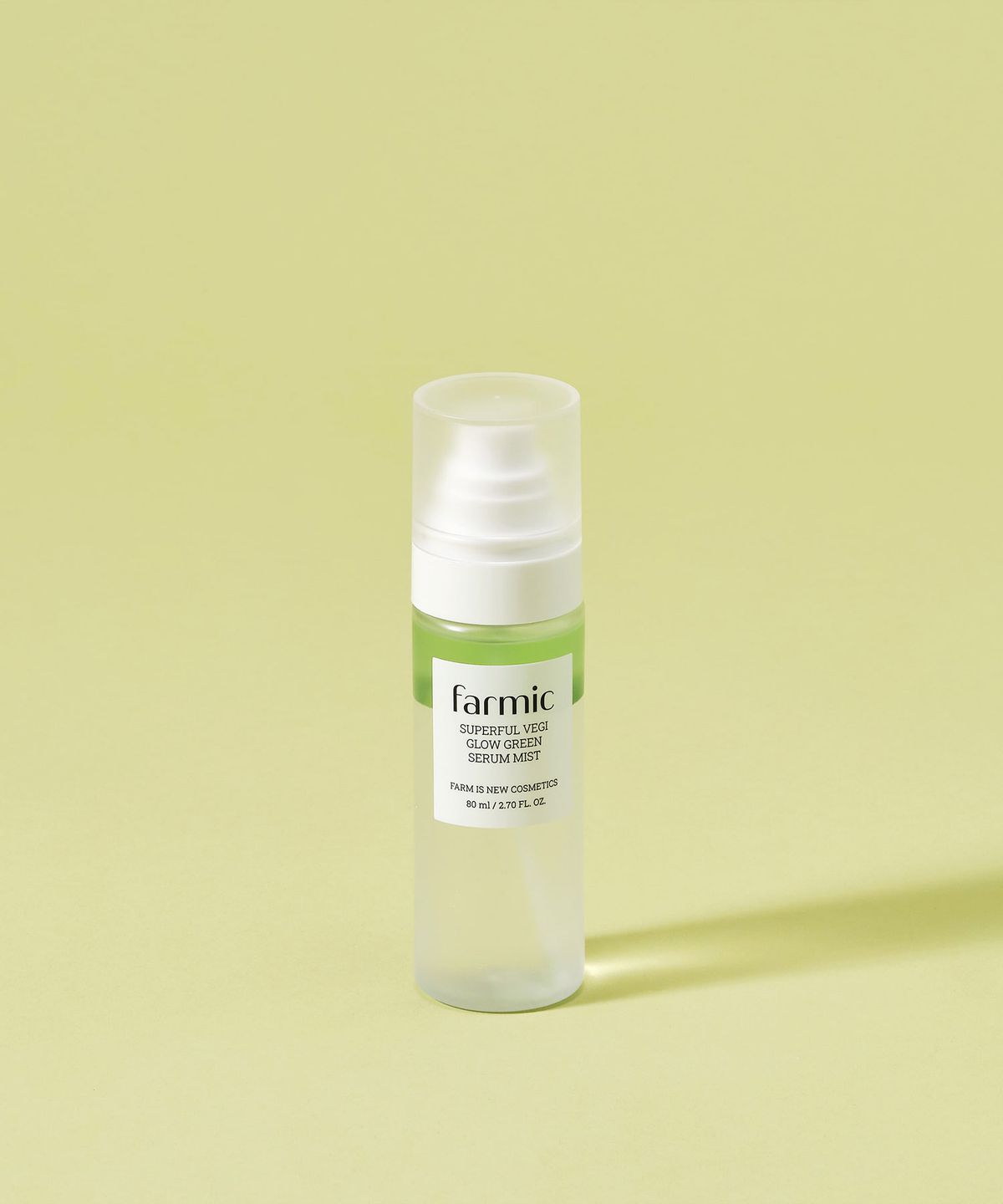 파믹(FARMIC) 슈퍼풀 베지 글로우 그린 세럼 미스트 80ml