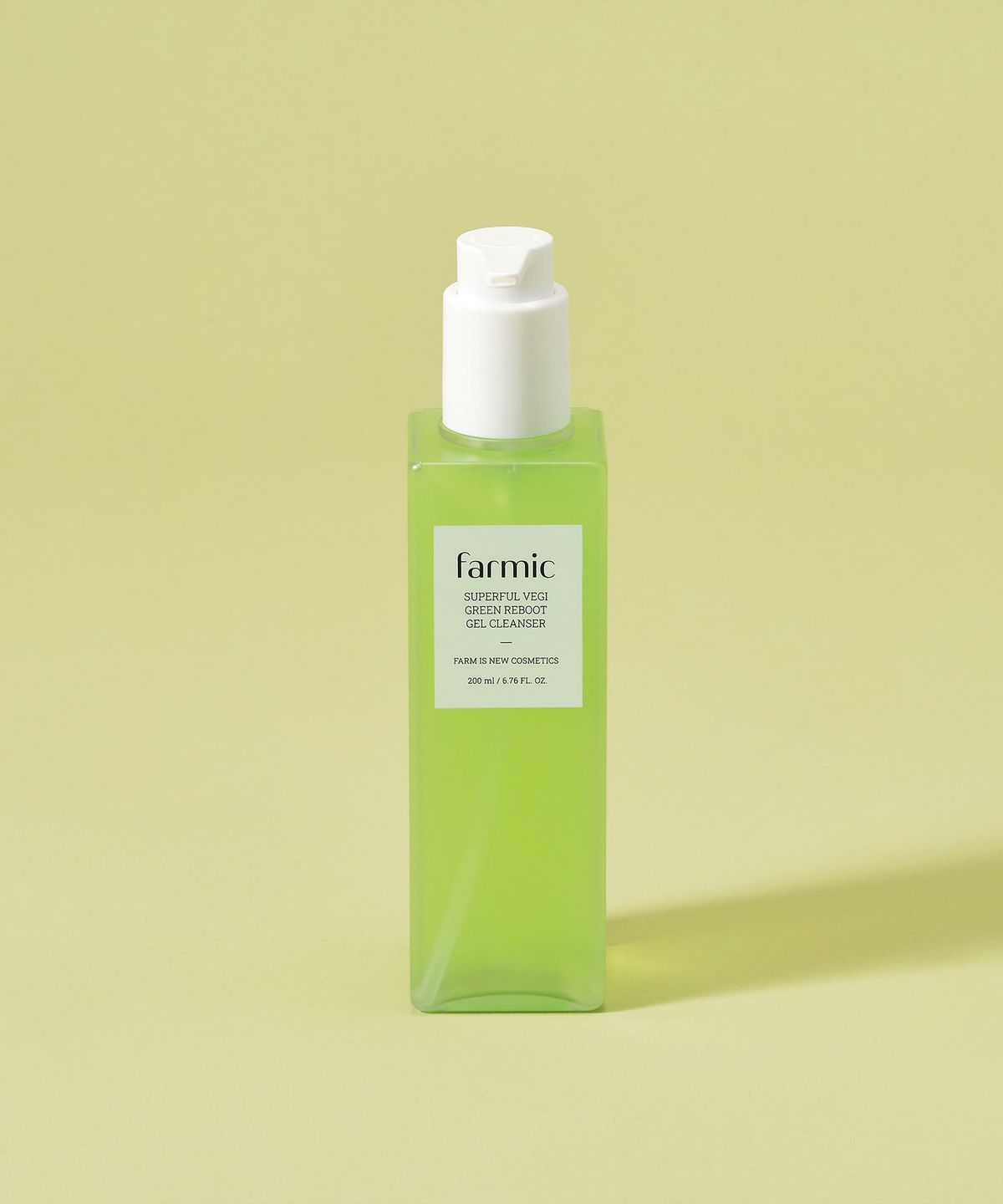 파믹(FARMIC) 슈퍼풀 베지 그린 리부트 젤 클렌저 200ml