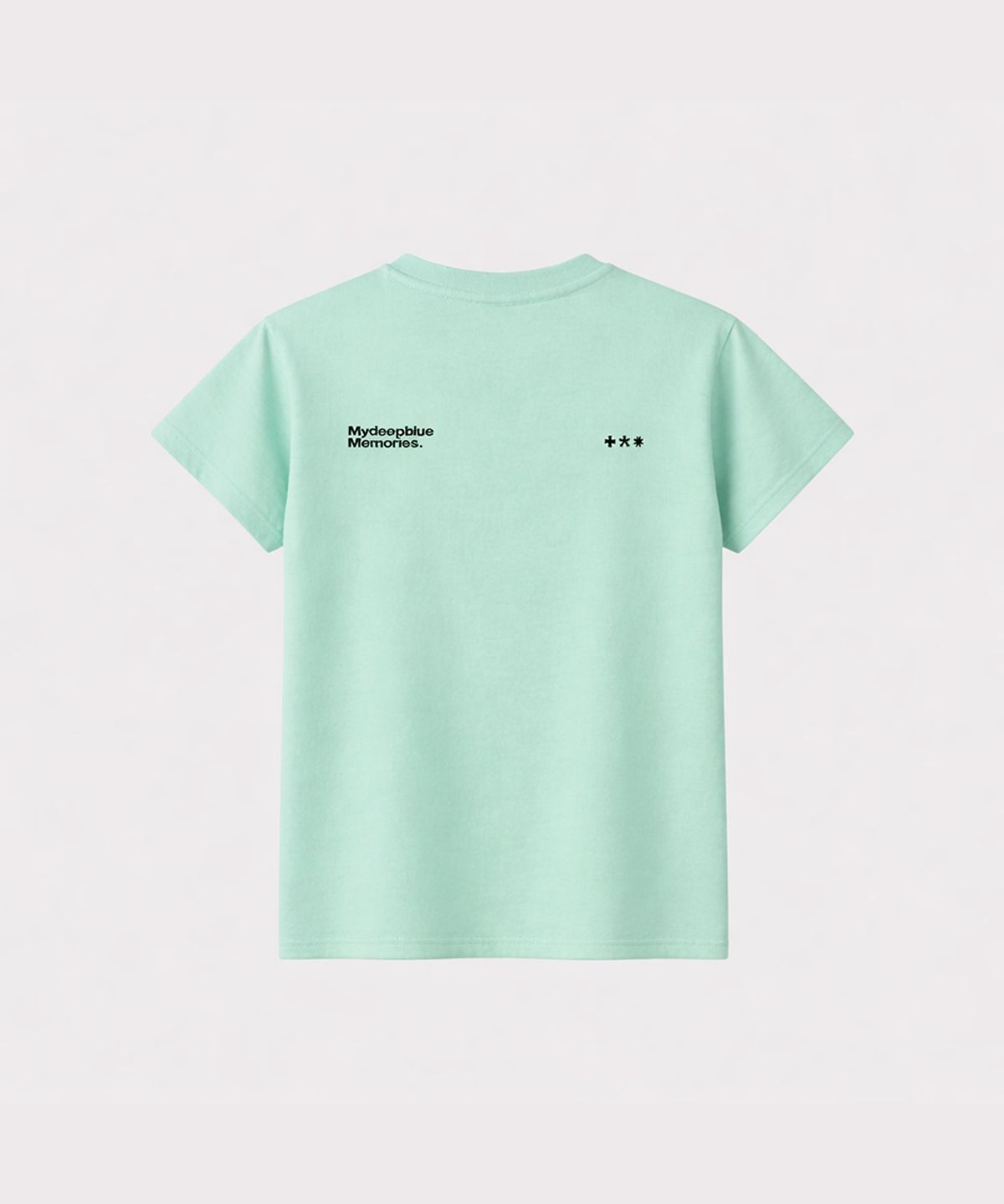 마이딥블루메모리즈(MY DEEP BLUE MEMORIES) (w)WE NEED LUV CROP TEE (MINT)