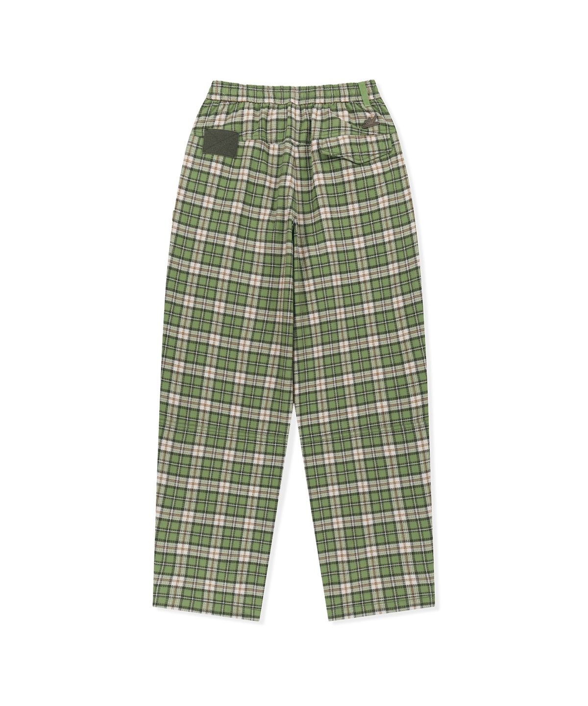 썬러브투어(SUNLOVETOUR) Light Swing Pants Green Plaid
