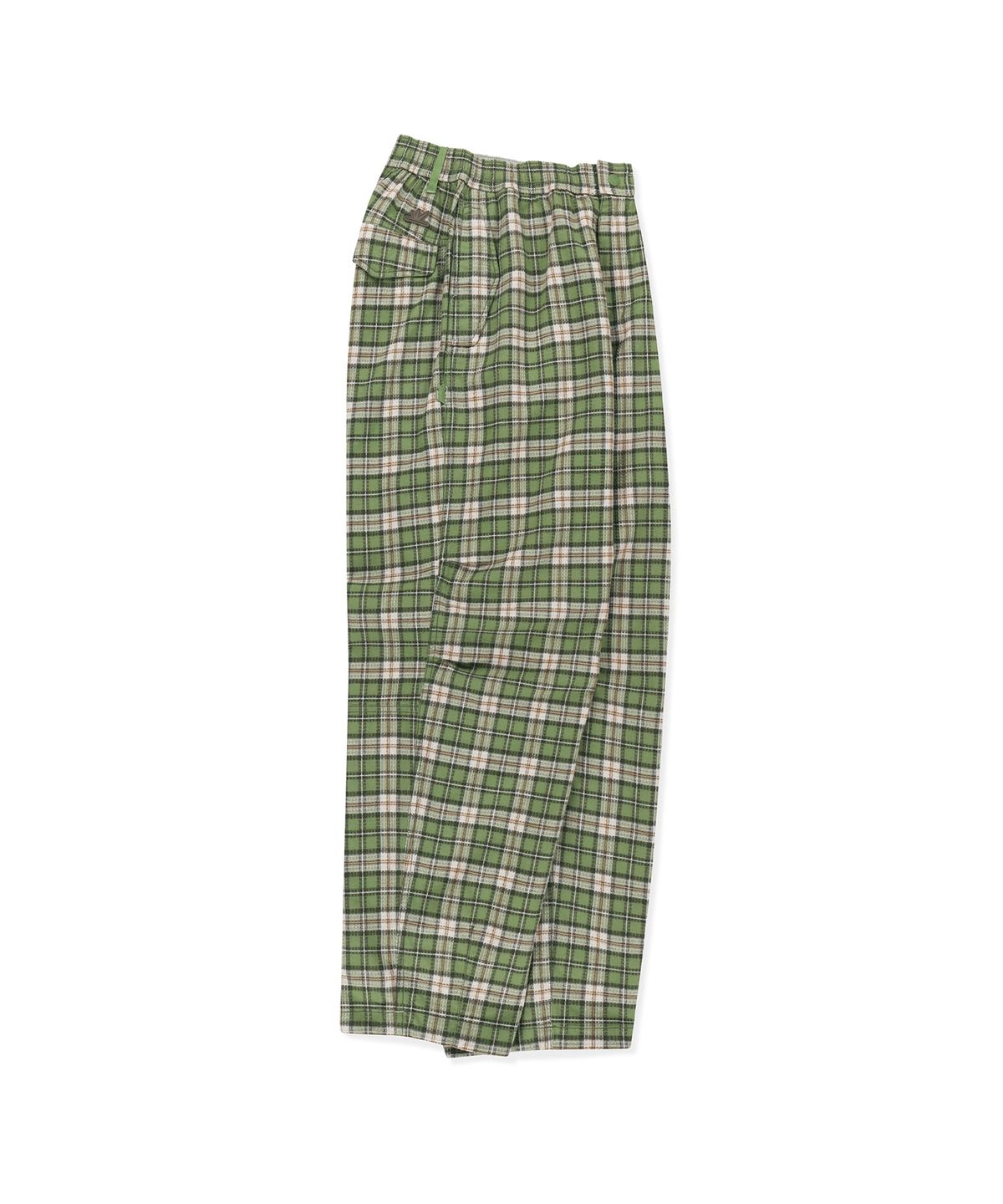 썬러브투어(SUNLOVETOUR) Light Swing Pants Green Plaid