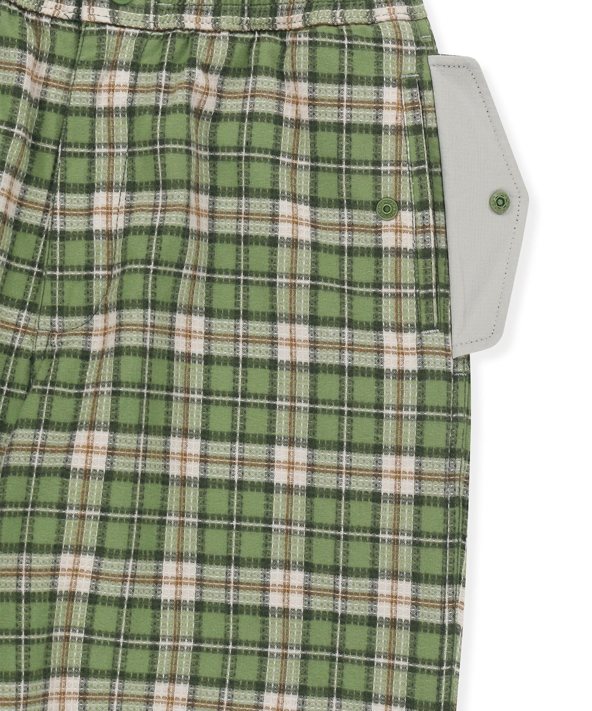 썬러브투어(SUNLOVETOUR) Light Swing Pants Green Plaid