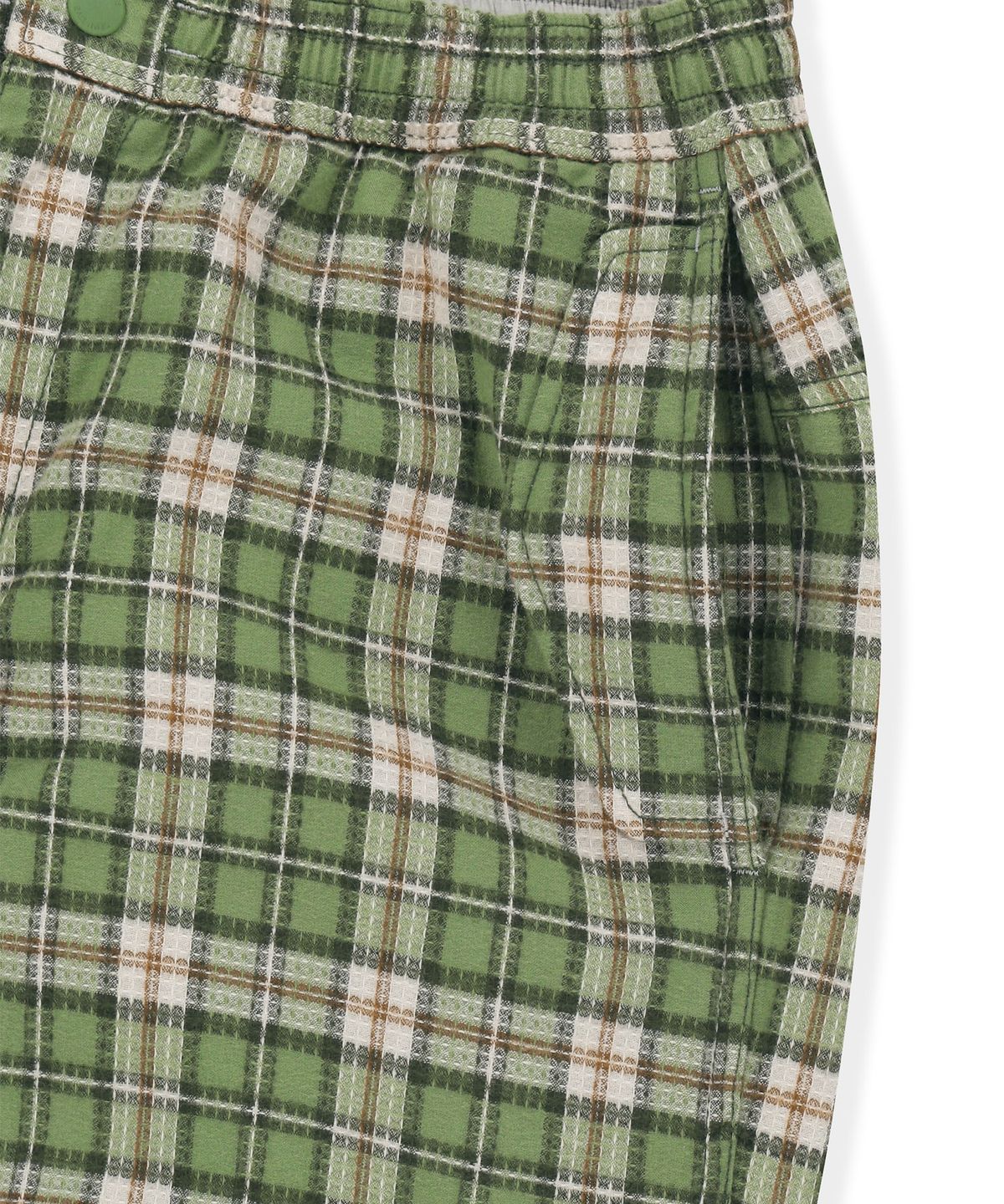 썬러브투어(SUNLOVETOUR) Light Swing Pants Green Plaid