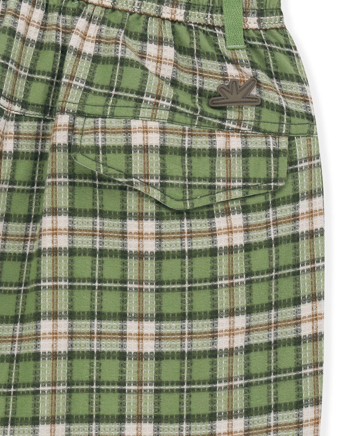 썬러브투어(SUNLOVETOUR) Light Swing Pants Green Plaid