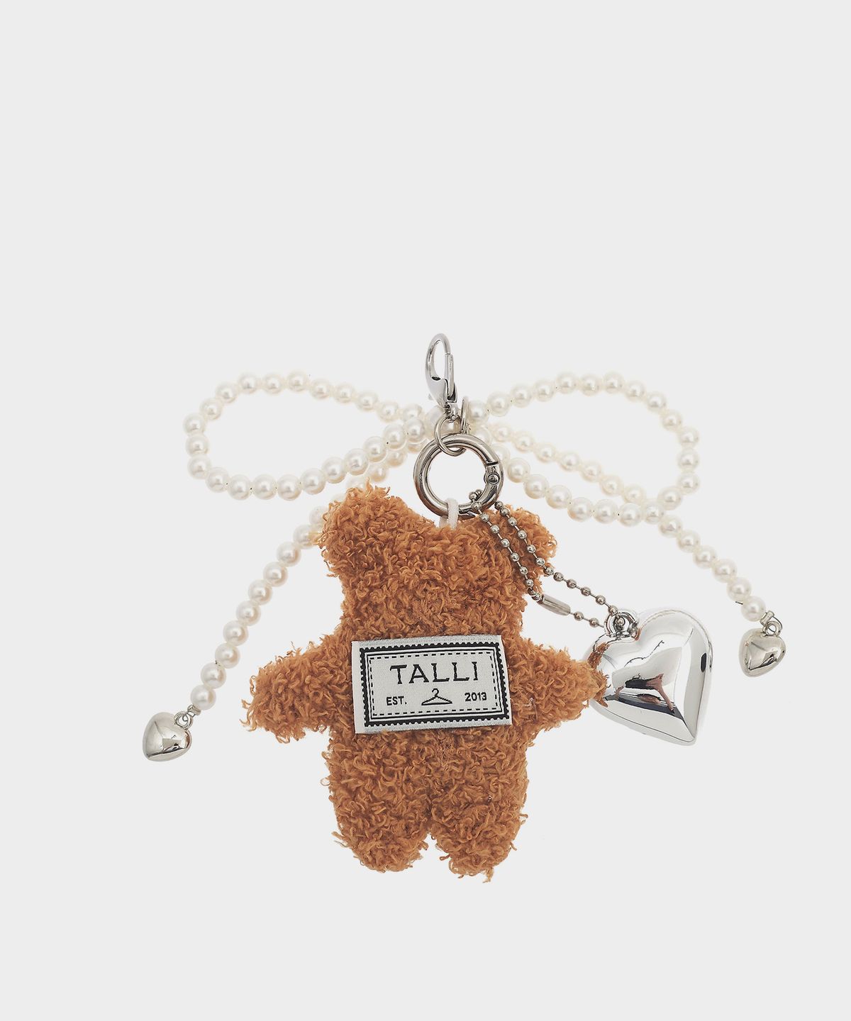 탈리(TALLI) 부클 베어 키체인_브라운