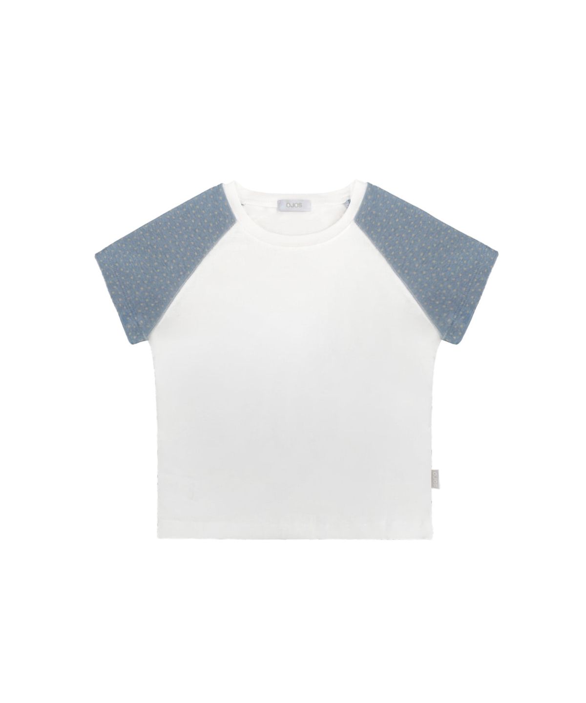 오호스(OJOS) Star raglan T-shirt / White
