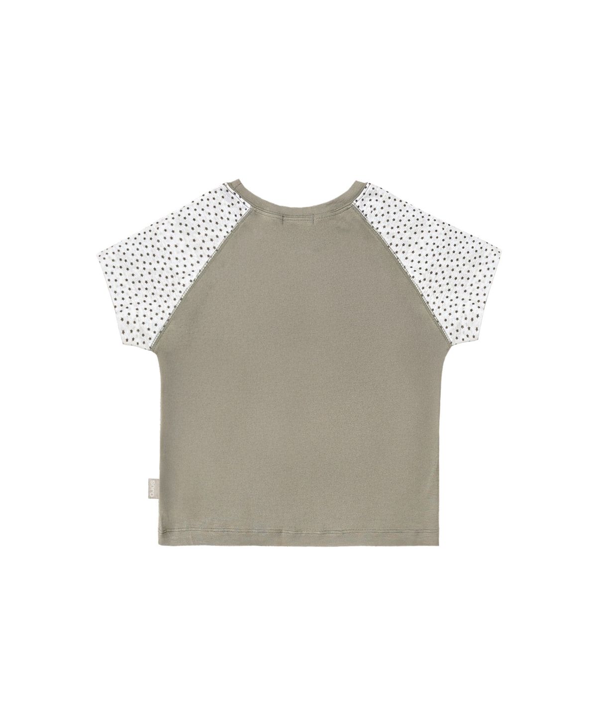 오호스(OJOS) Star raglan T-shirt / Khaki