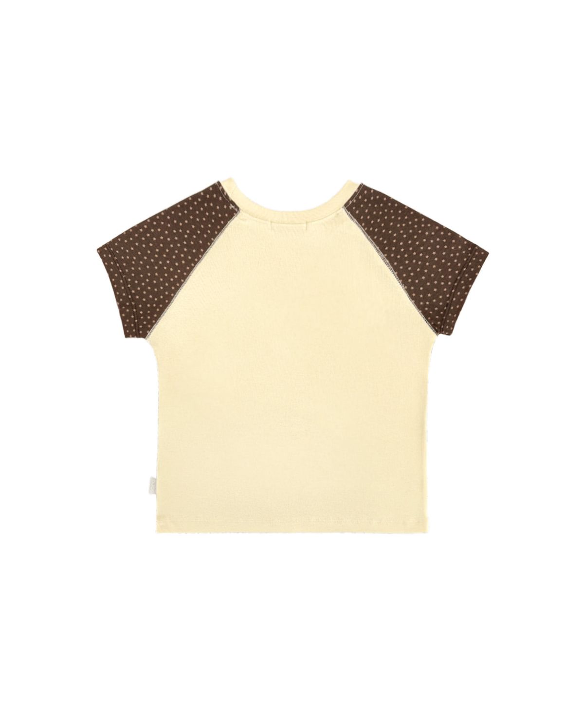 오호스(OJOS) Star raglan T-shirt / Yellow
