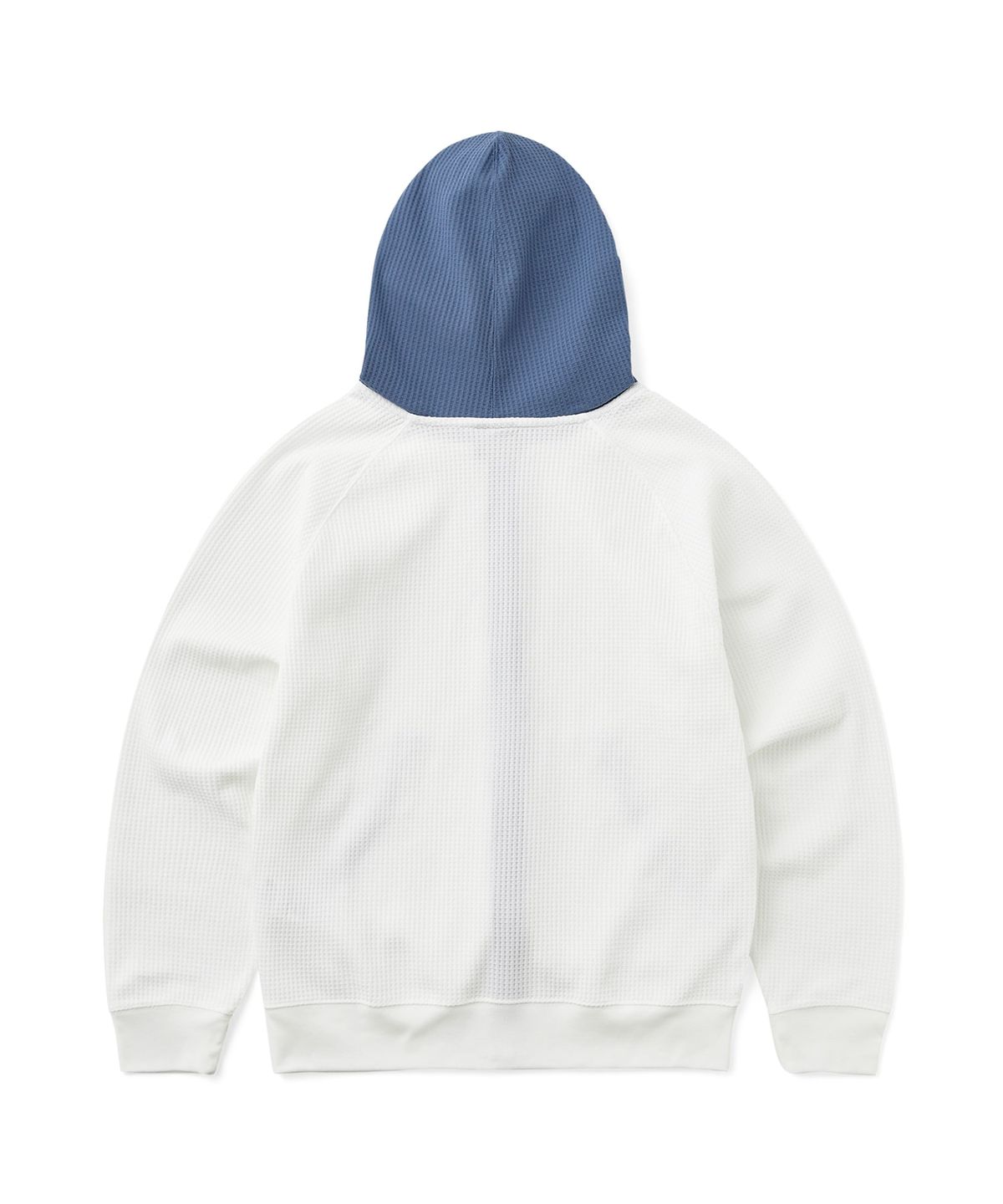썬러브투어(SUNLOVETOUR) Aero Waffle Zip Up Hoodie White